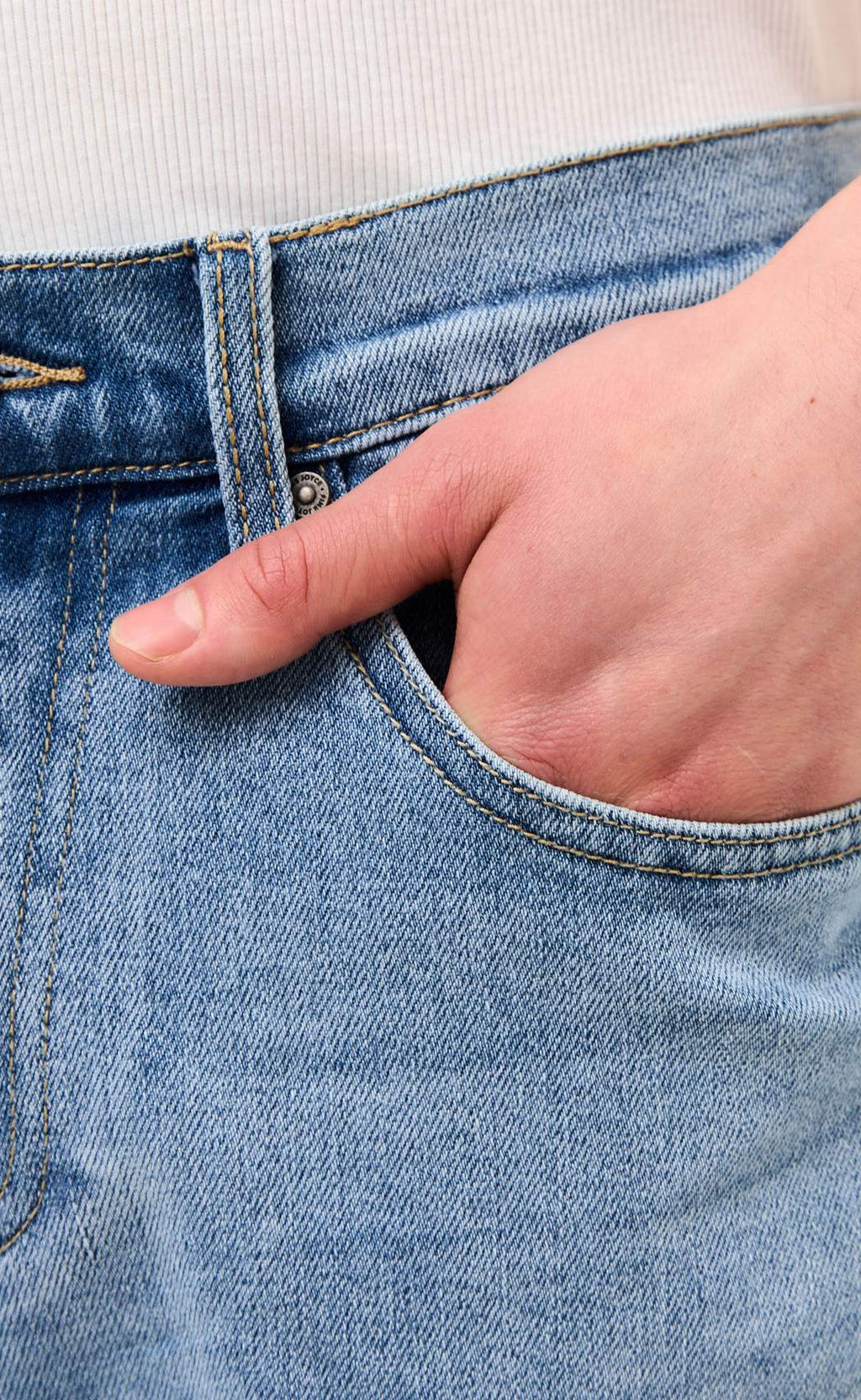 Джинсы F421-0170R l.blue - Fine joyce фото 4