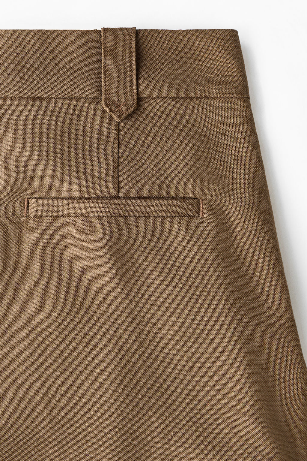 Pantal?n corto con pliegues - H&m фото 4