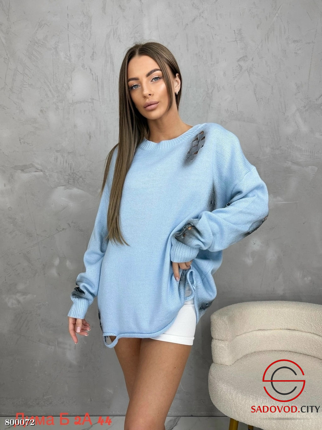 Кофта женская удлиненная - Bruno фото 4
