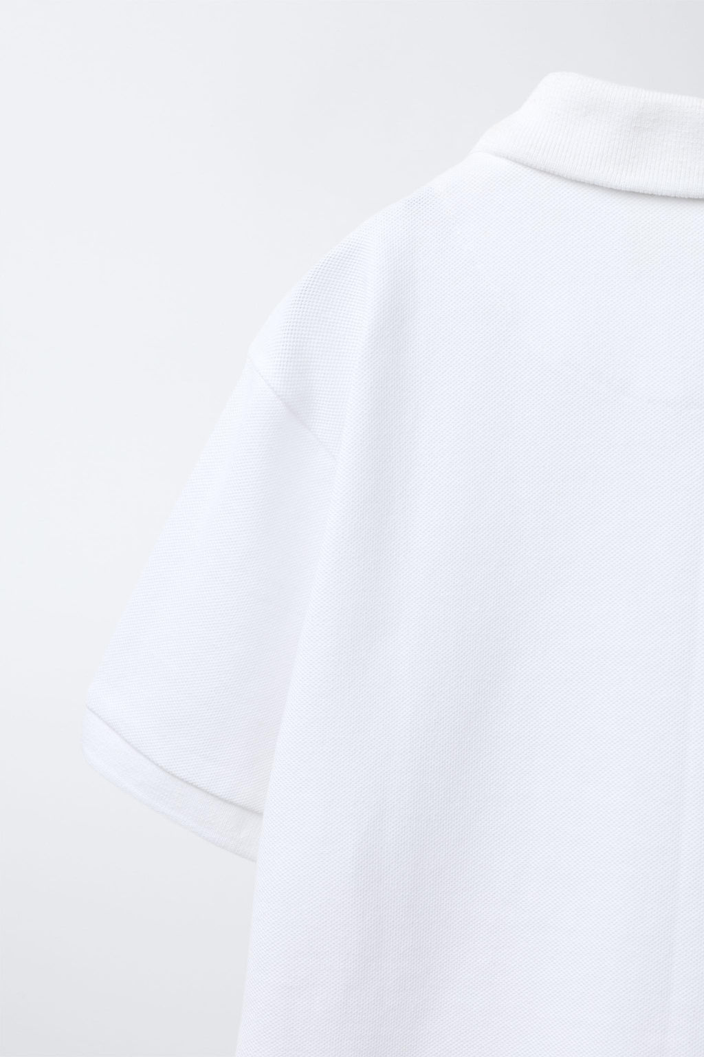 POLO B?SICO PIQU? / Blanco - Zara фото 4