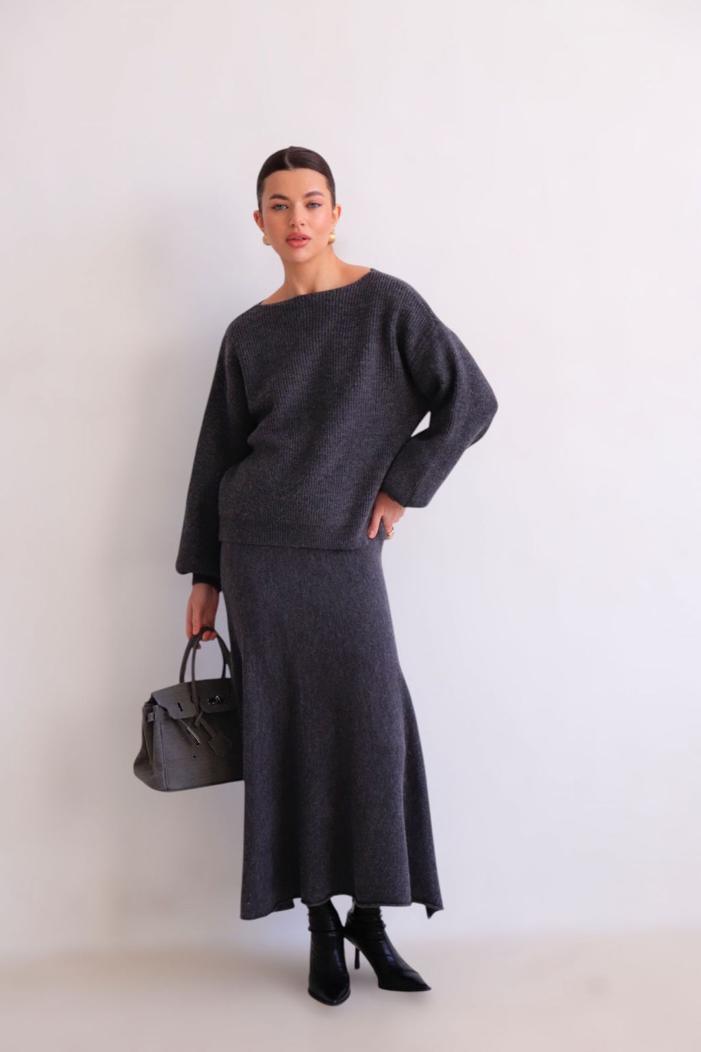 Martichelli Костюм вязаный тёмно-серый  фото 18