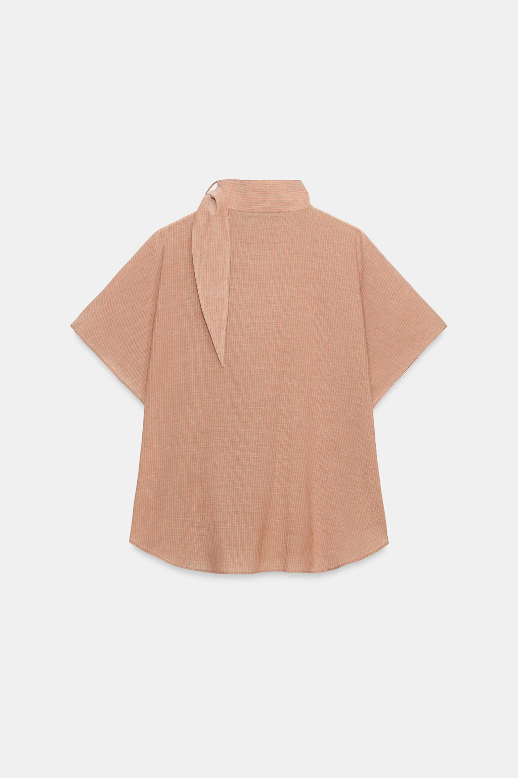 CAMISA ALAMARES ZW COLLECTION / Marr?n claro - Zara фото 6