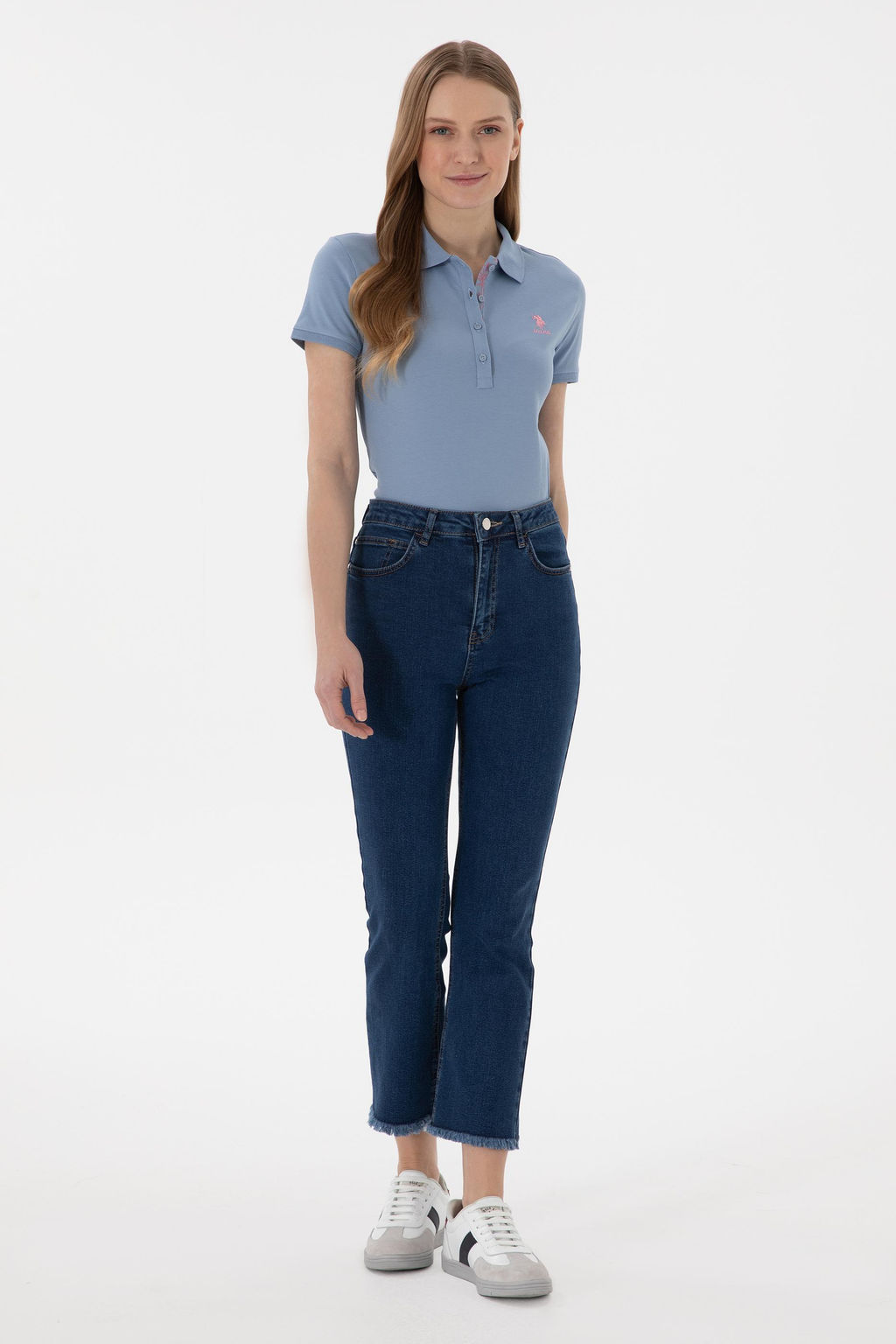 Kad_n Mavi Basic Ti__rt Sepette S_rpriz _ndirim - U.s. polo assn фото 4