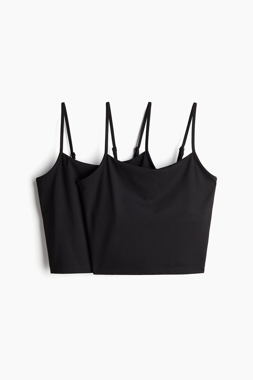 Pack de 2 tops de deporte con sujetador - H&m фото 3