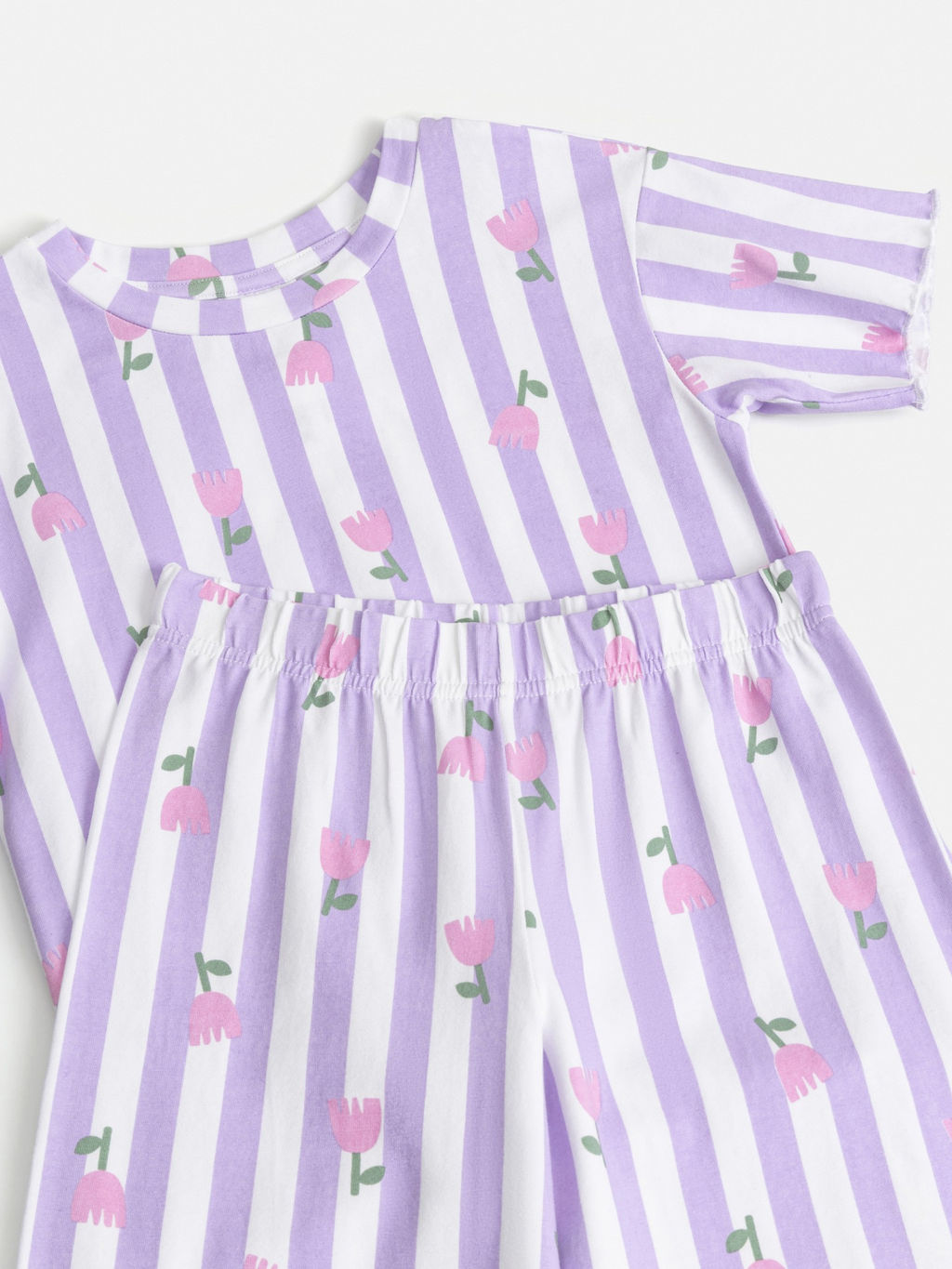 ACOOLA / Пижама детская для девочек Pelino лавандовый  фото 5