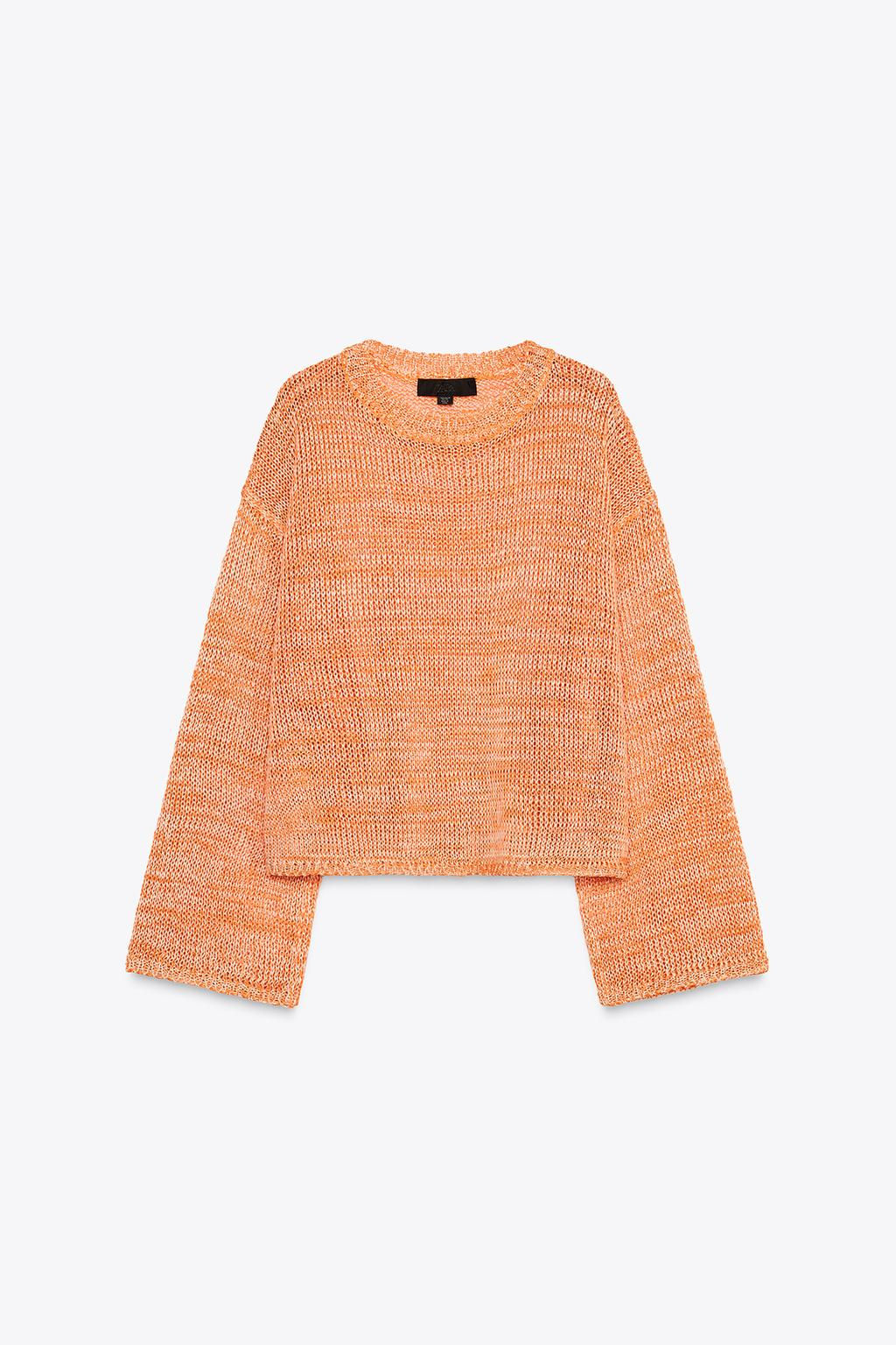 RIBBED KNIT SWEATER - Zara фото 6