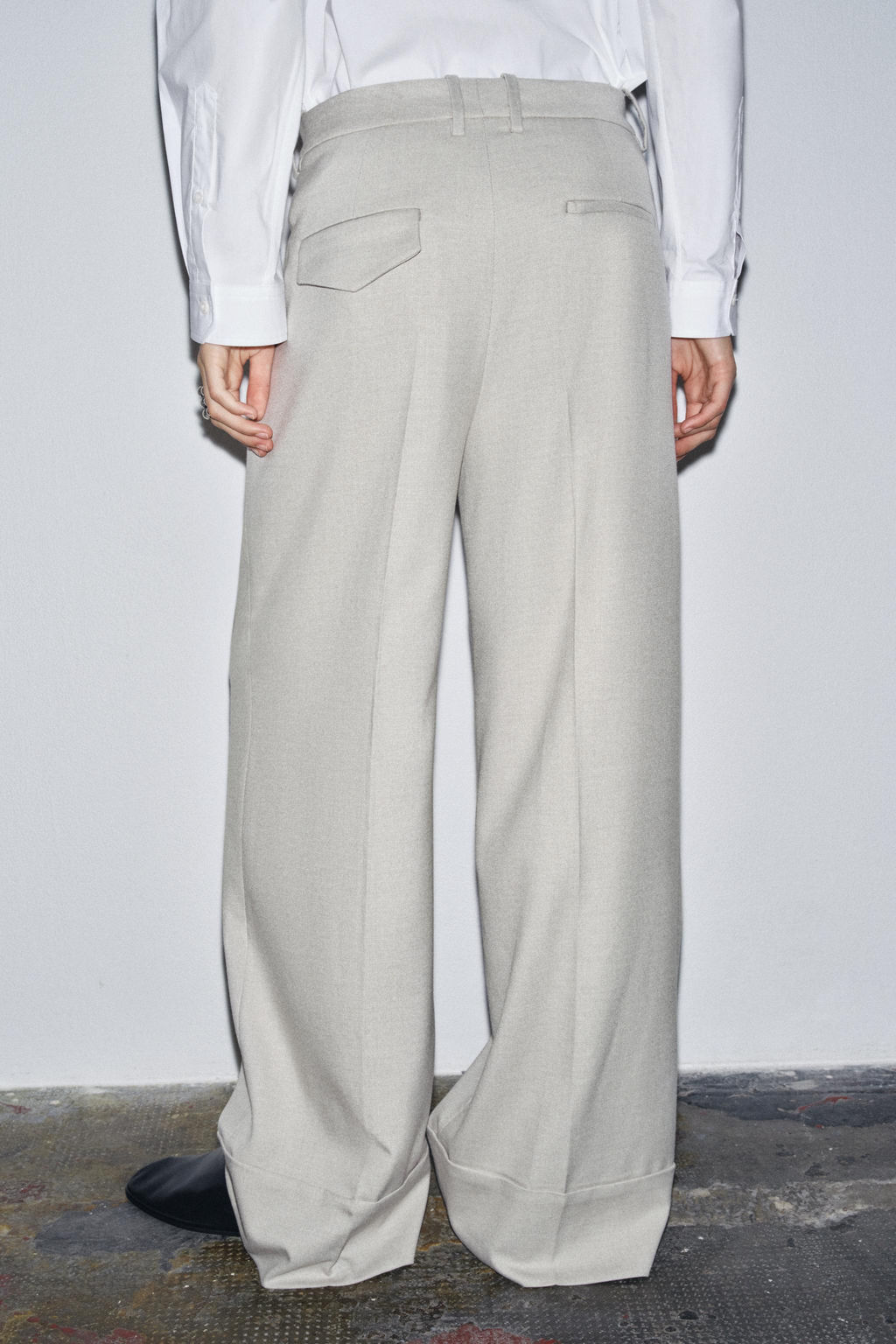 ZW COLLECTION DARTED TROUSERS - Zara фото 3