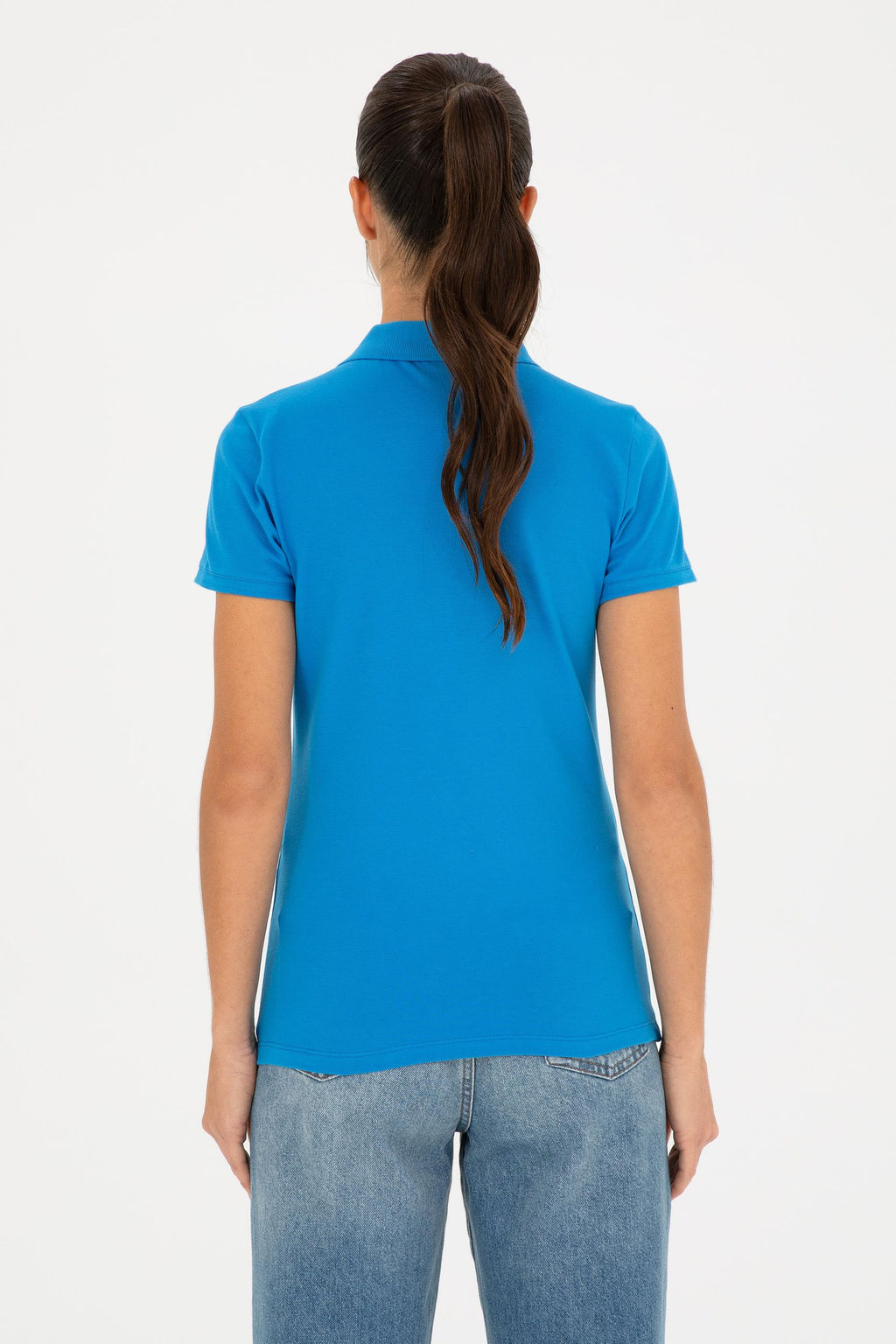 Женская базовая футболка Saks Неожиданная скидка в корзине - U.s. polo assn фото 5