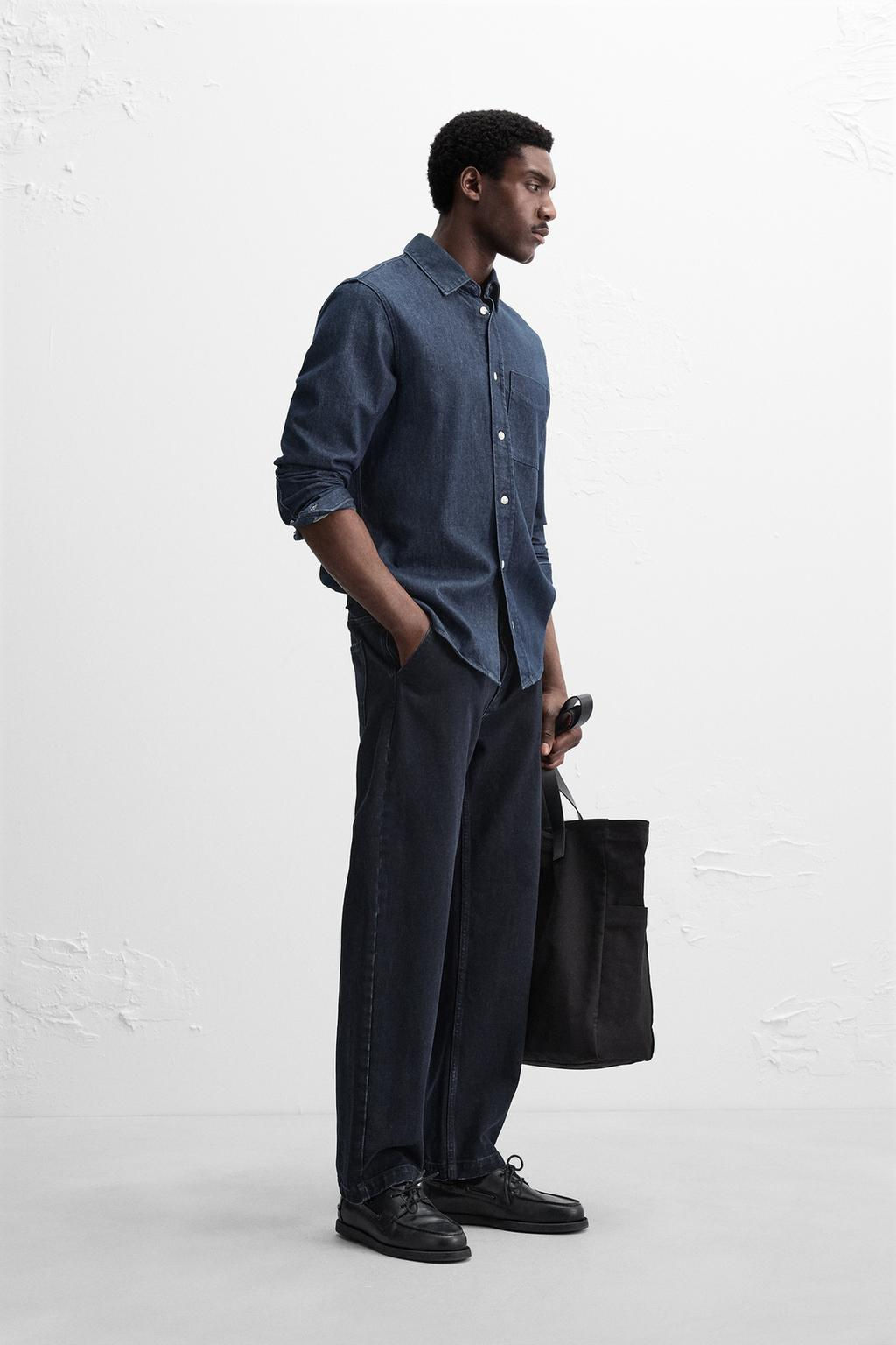 STRAIGHT-LEG JEANS - Zara фото 4