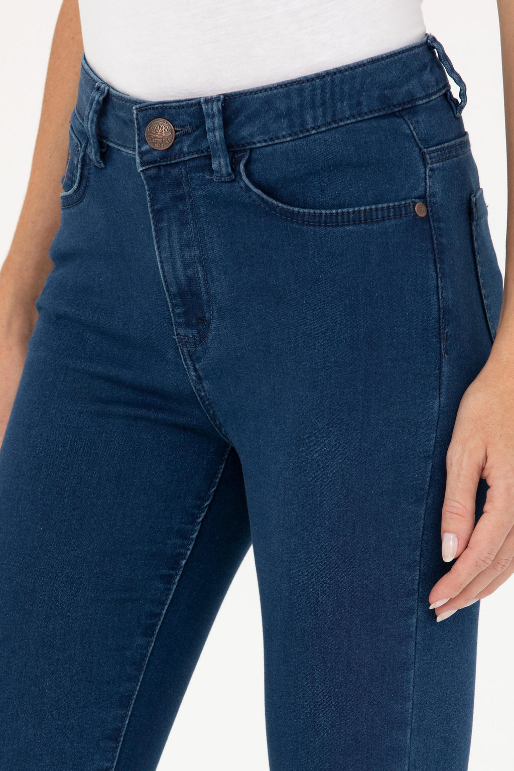 Женские темно-синие джинсовые брюки - U.s. polo assn фото 20