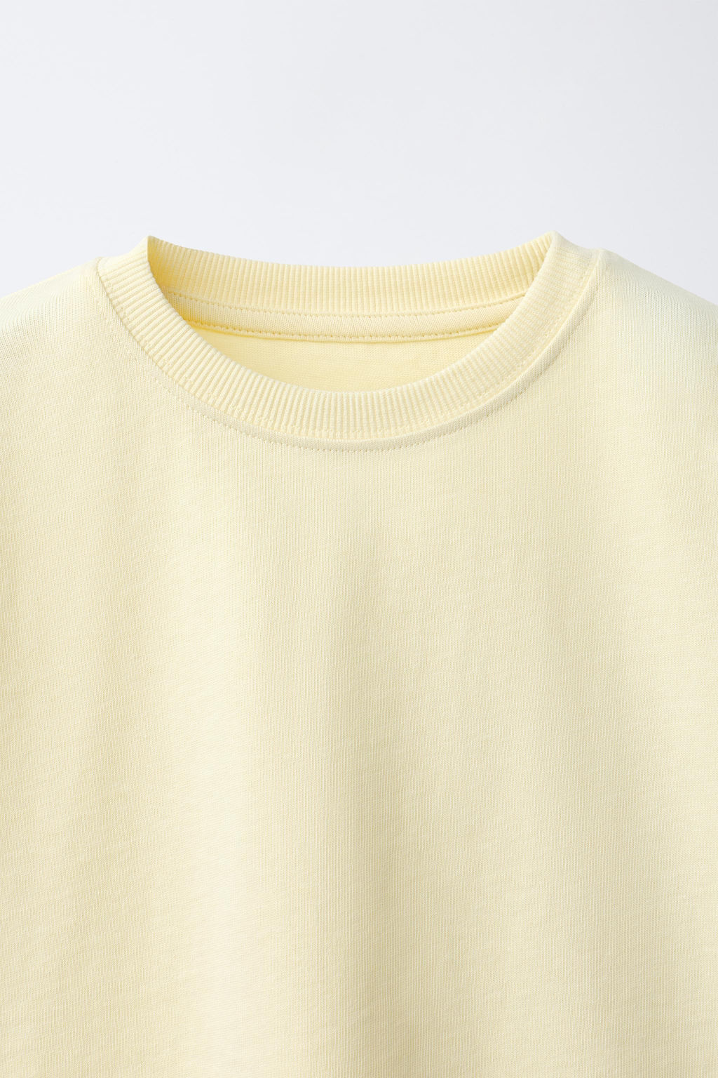 CAMISETA LISA HEAVY JERSEY / Amarillo - Zara фото 3