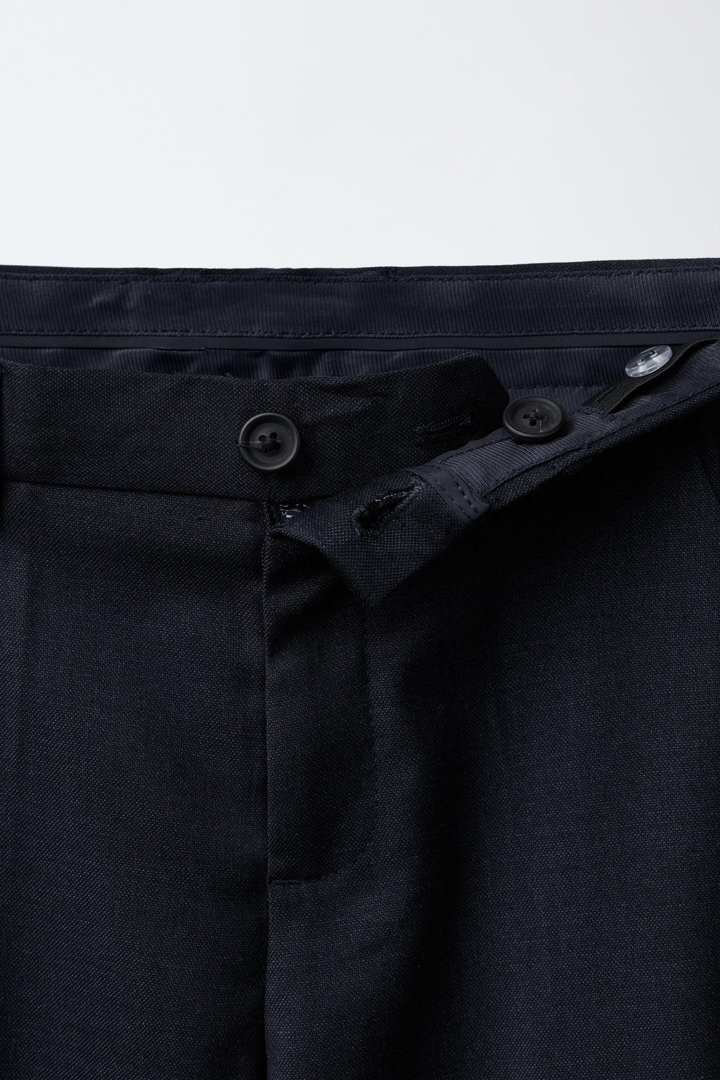 TEXTURED SUIT TROUSERS - Zara фото 3