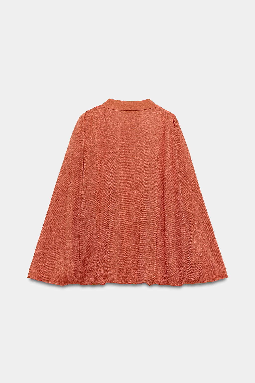 TOP PUNTO CUELLO POLO / Naranja - Zara фото 6