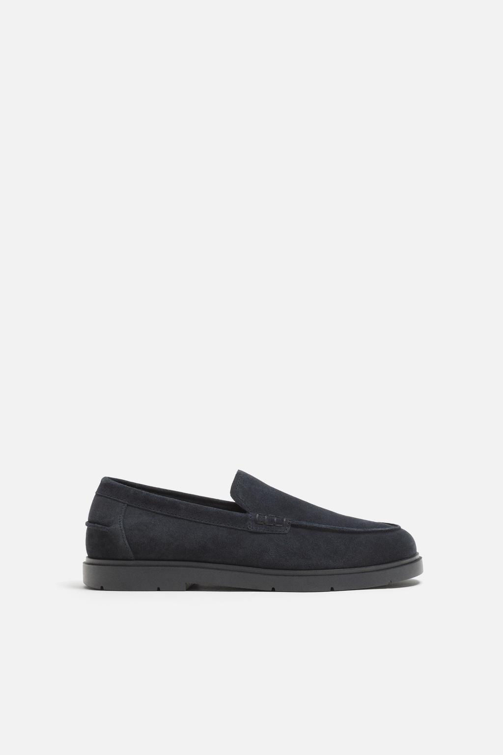CASUAL LEATHER LOAFERS - Zara фото 13