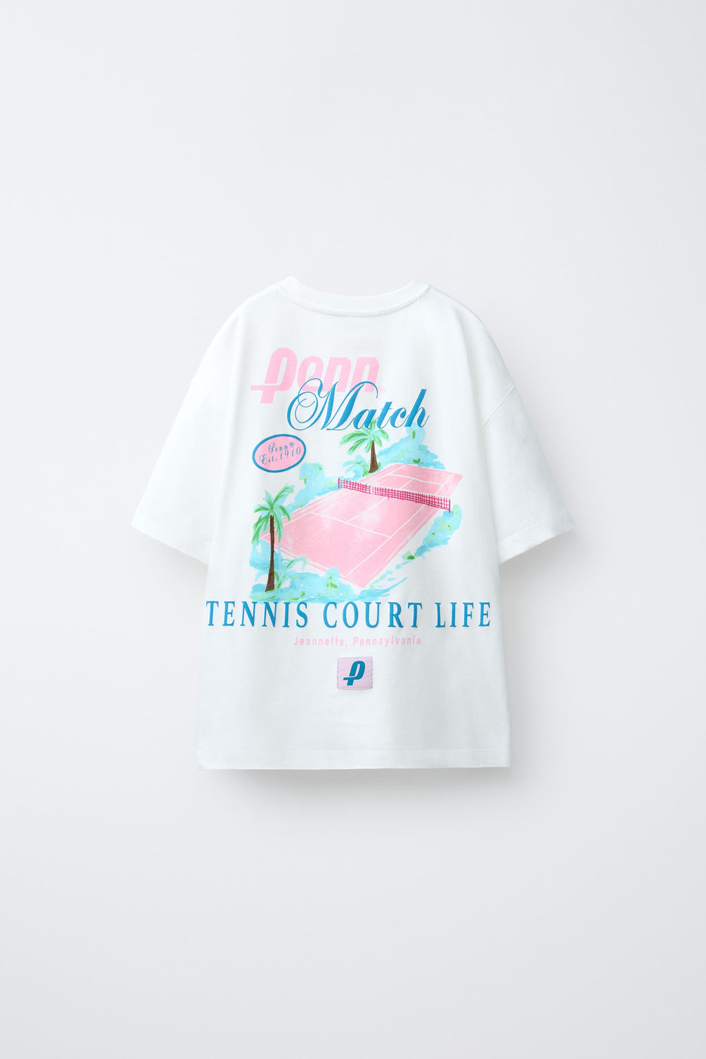 CAMISETA ESTAMPADA PENN  / Blanco - Zara фото 2