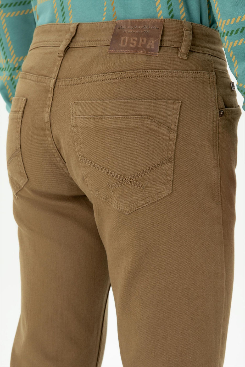 U. S. Polo Assn Мужские брюки из плотной ткани светло-хаки - U.s. polo assn фото 14