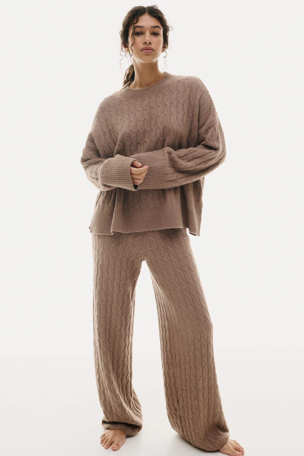 Jersey en punto trenzado - H&m фото 7