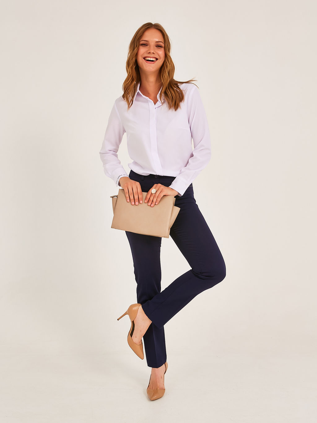 Брюки из текстильного полотна