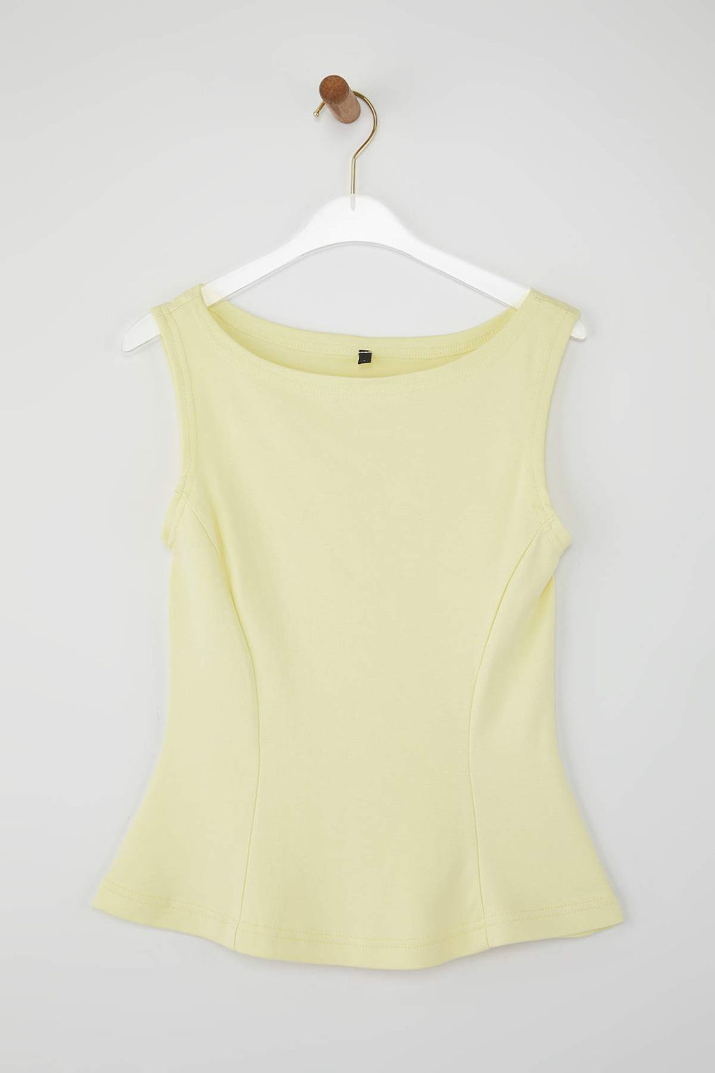 Mavi S?f?r Kol Bisiklet Yaka Esnek Orme Bluz TWOSS25BZ00604