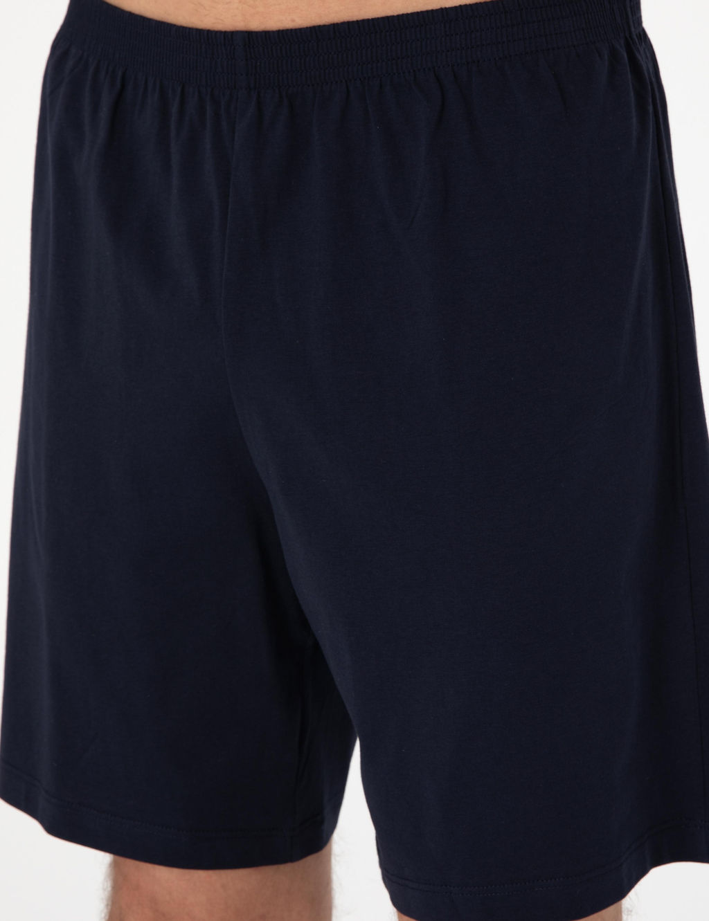 Lacivert K_sakol _ortlu Pijama Tak_m_