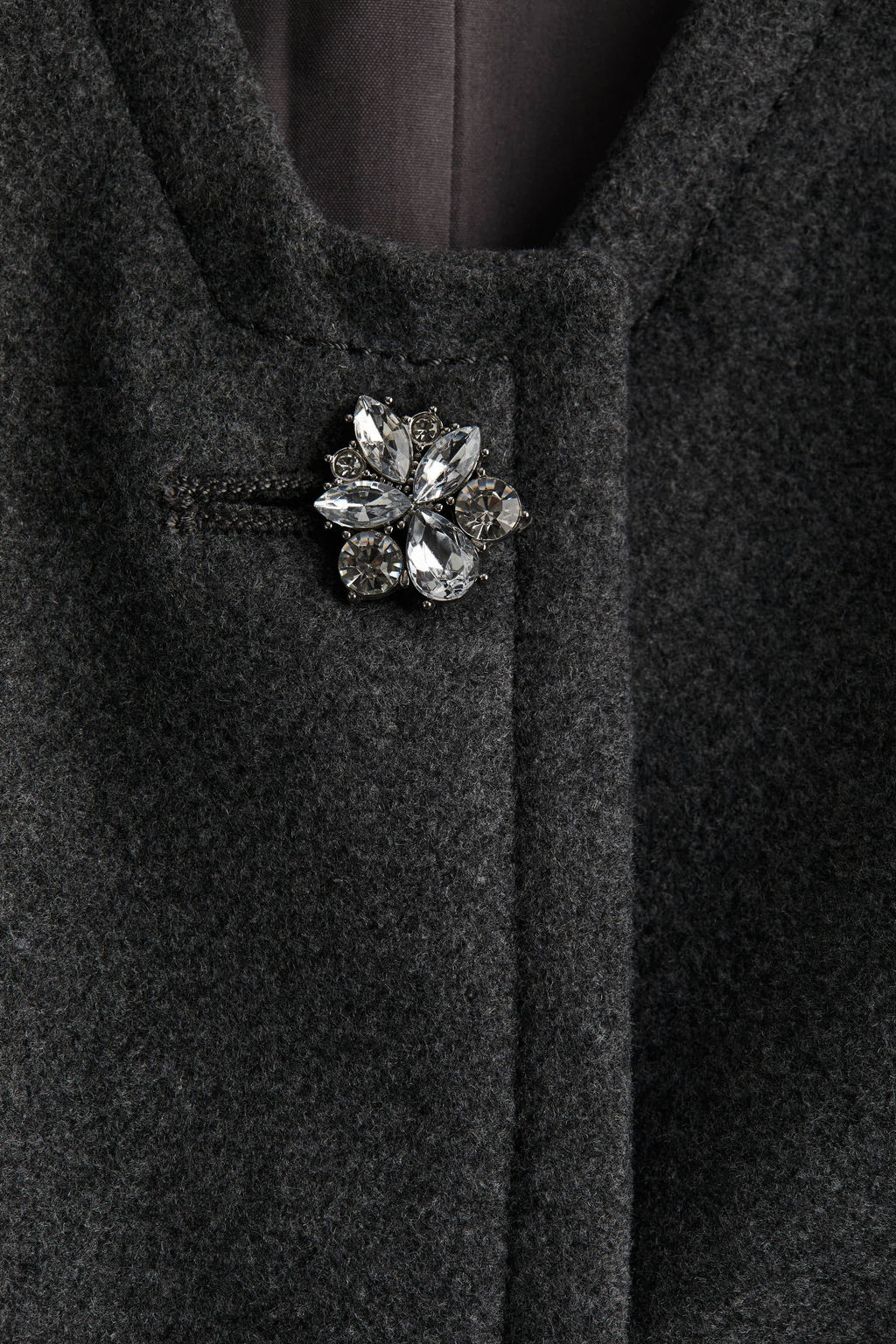 Vestido con botones de strass - H&m фото 4