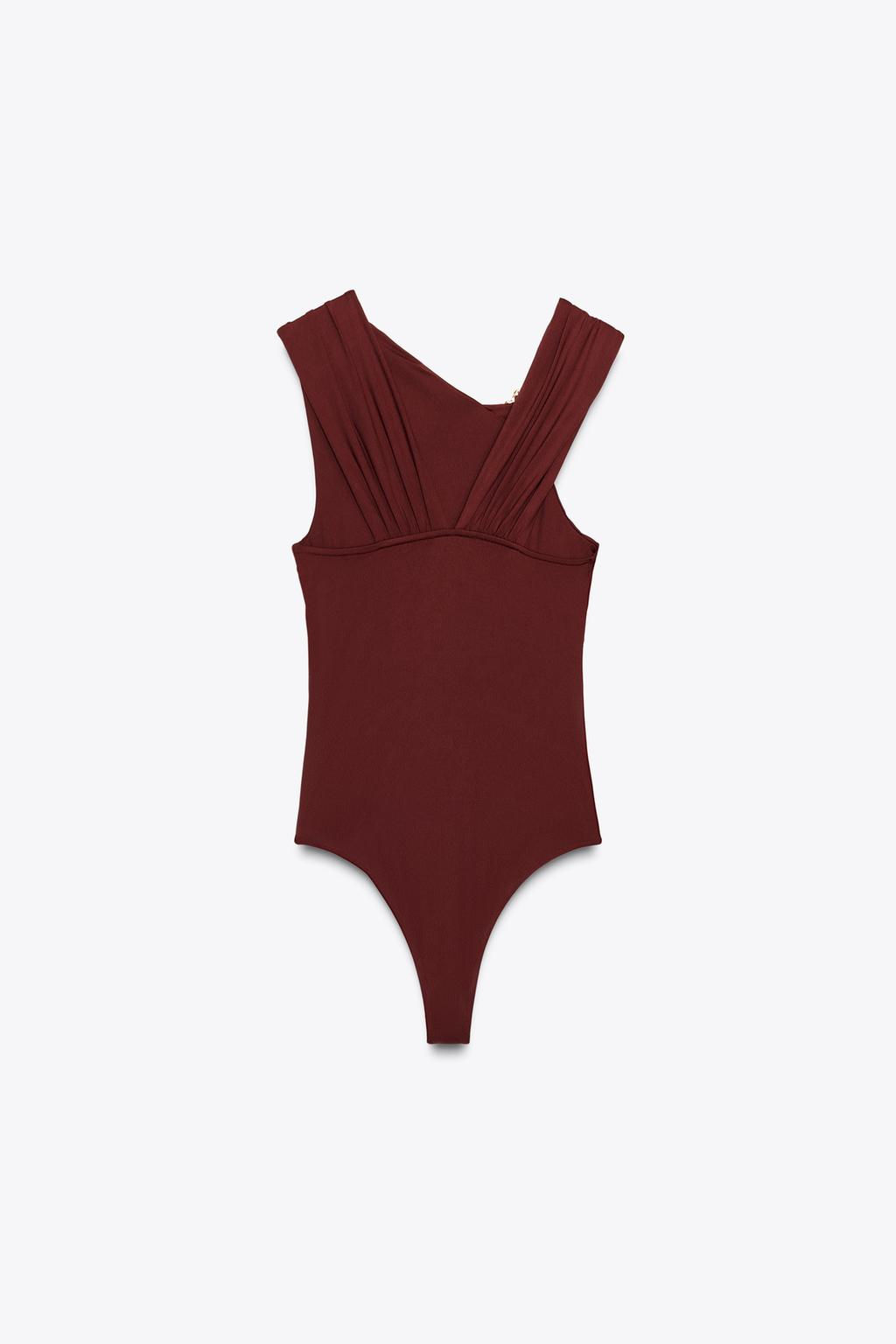 POLYAMIDE HARDWARE BODYSUIT - Zara фото 8