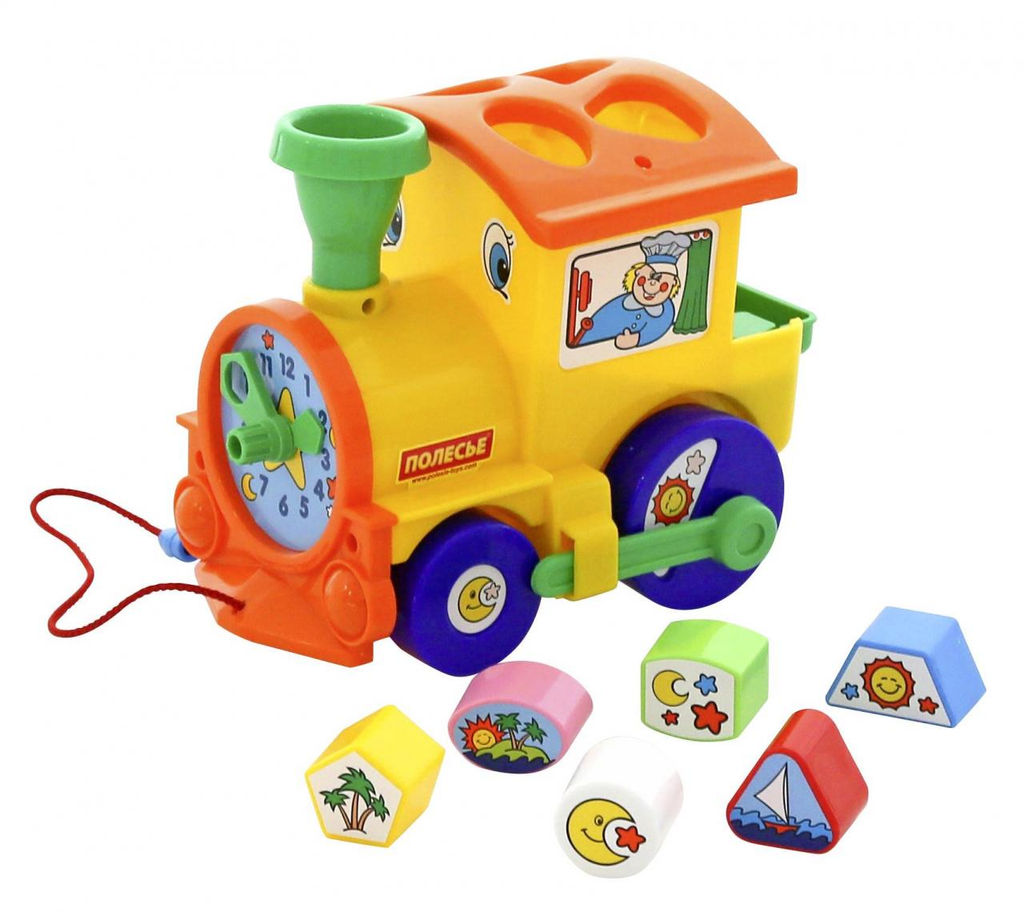 Занимательный паровоз (в коробке) - Полесье фото 2