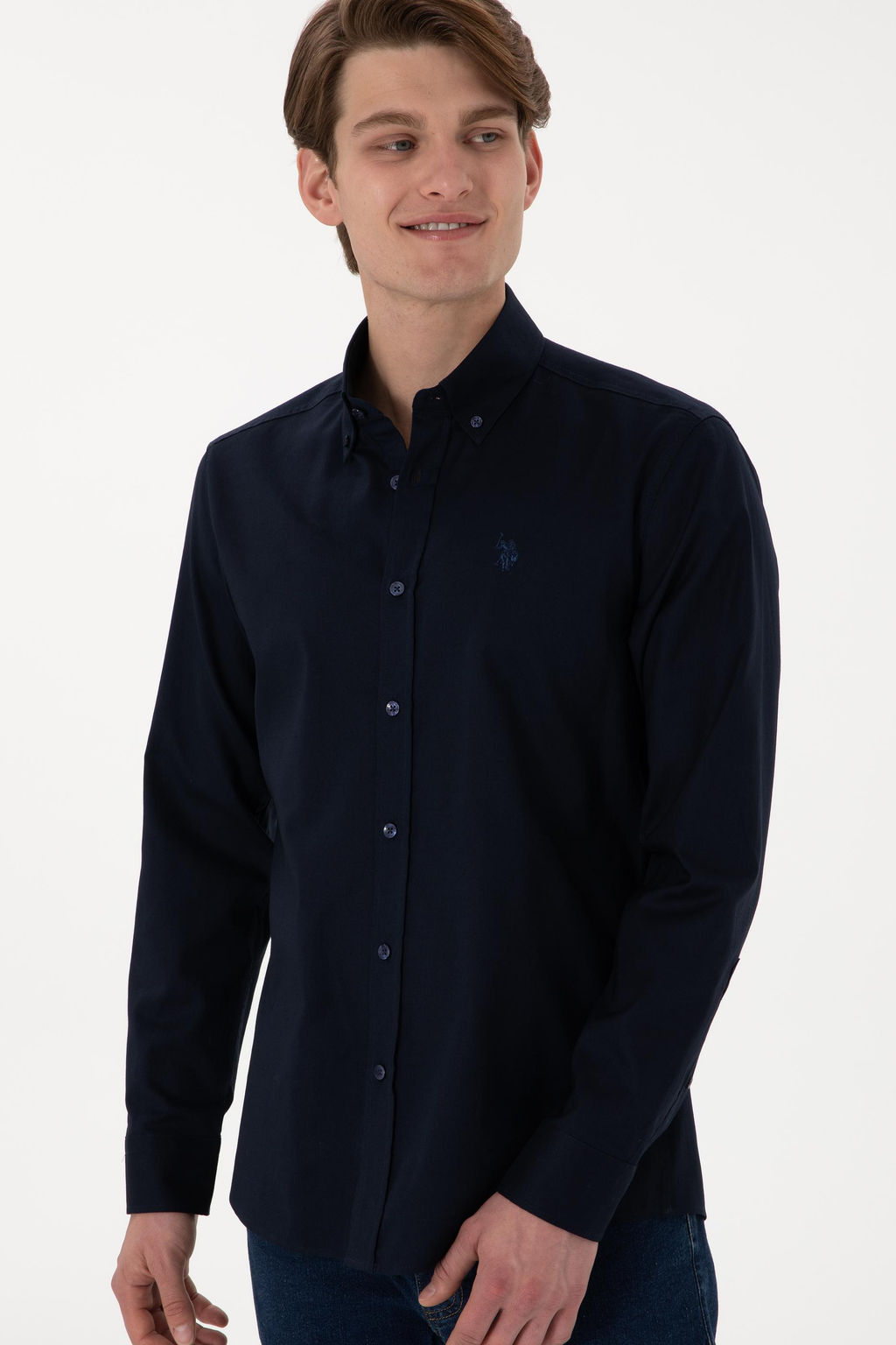 Erkek Lacivert Uzun Kollu Basic G_mlek - U.s. polo assn фото 3