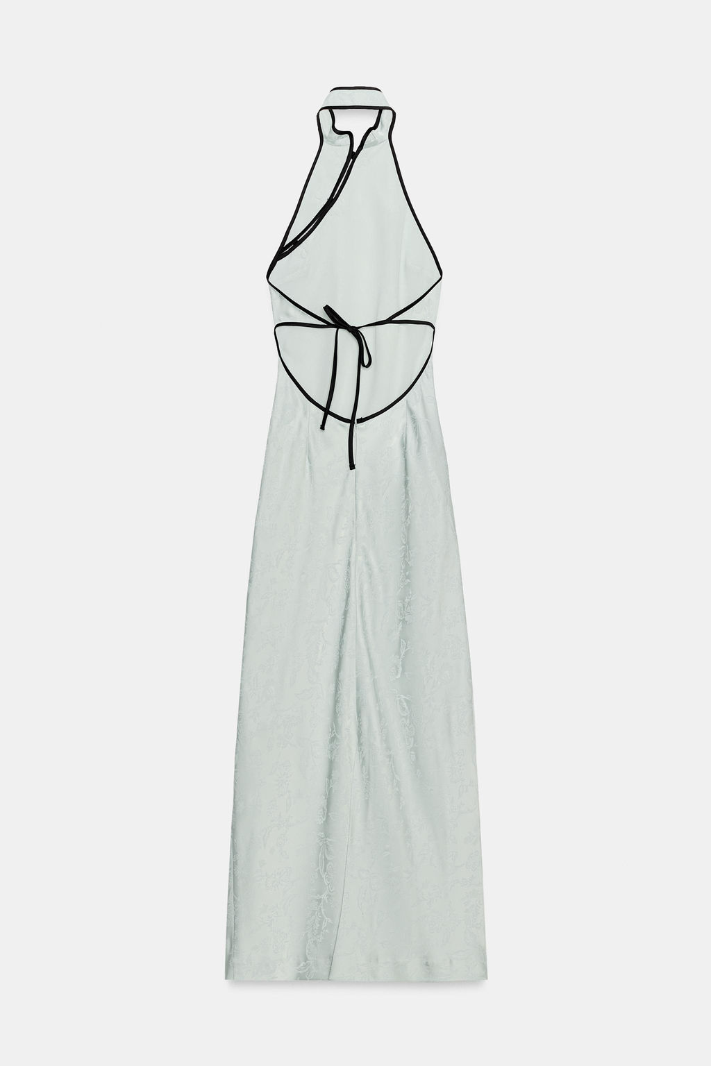 VESTIDO MIDI JACQUARD ALAMARES / Verde agua - Zara фото 6