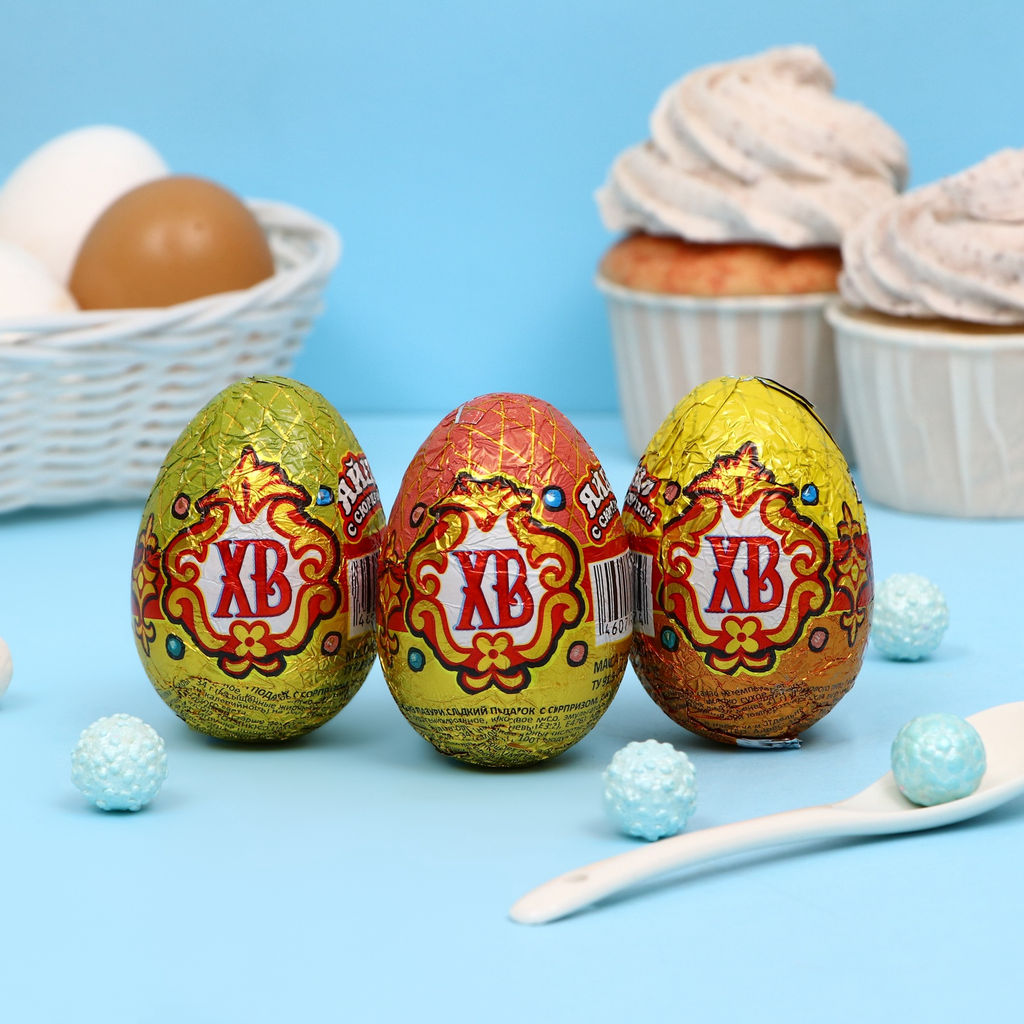 Яйцо 20 г (УТ2477) ХВ вес 20 г (Шоколадный Мир)