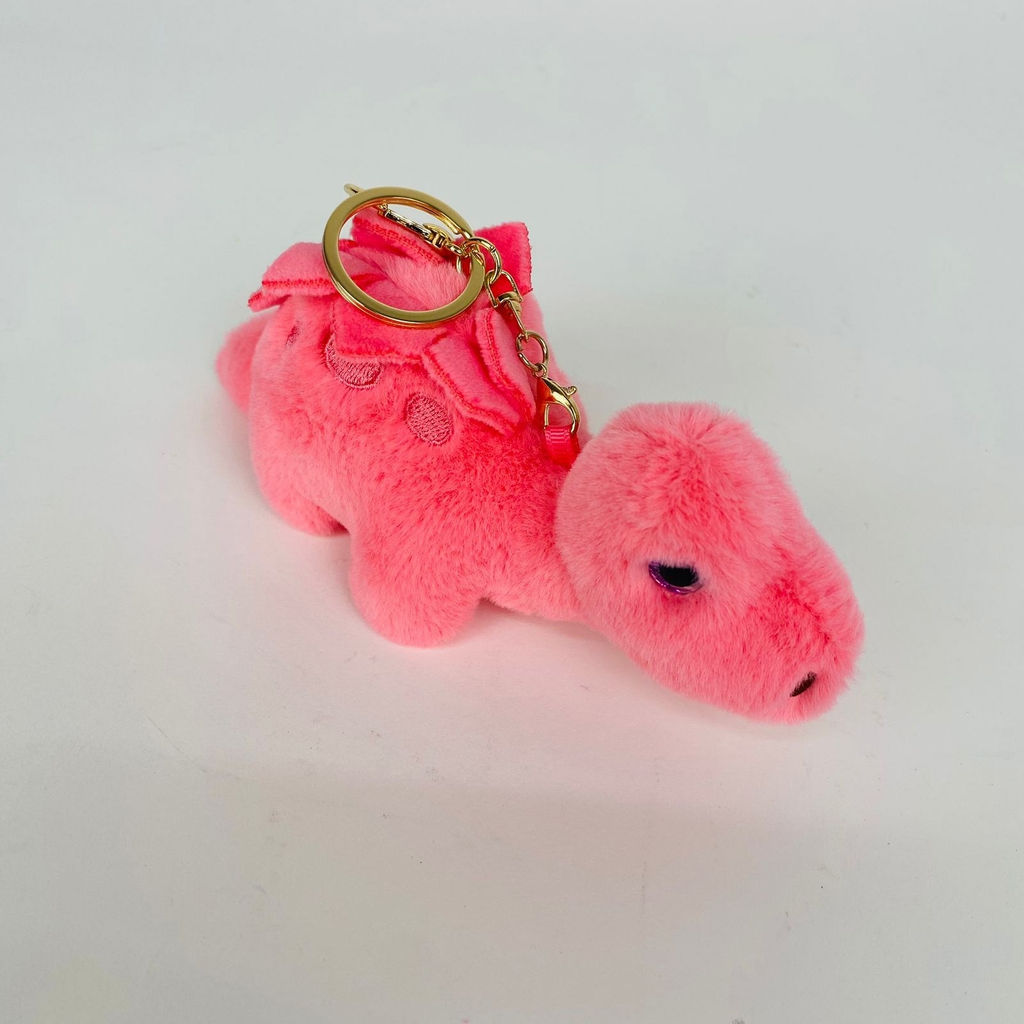 Мягкая игрушка брелок Динозаврик пушистый в ассортименте - Storyland фото 26