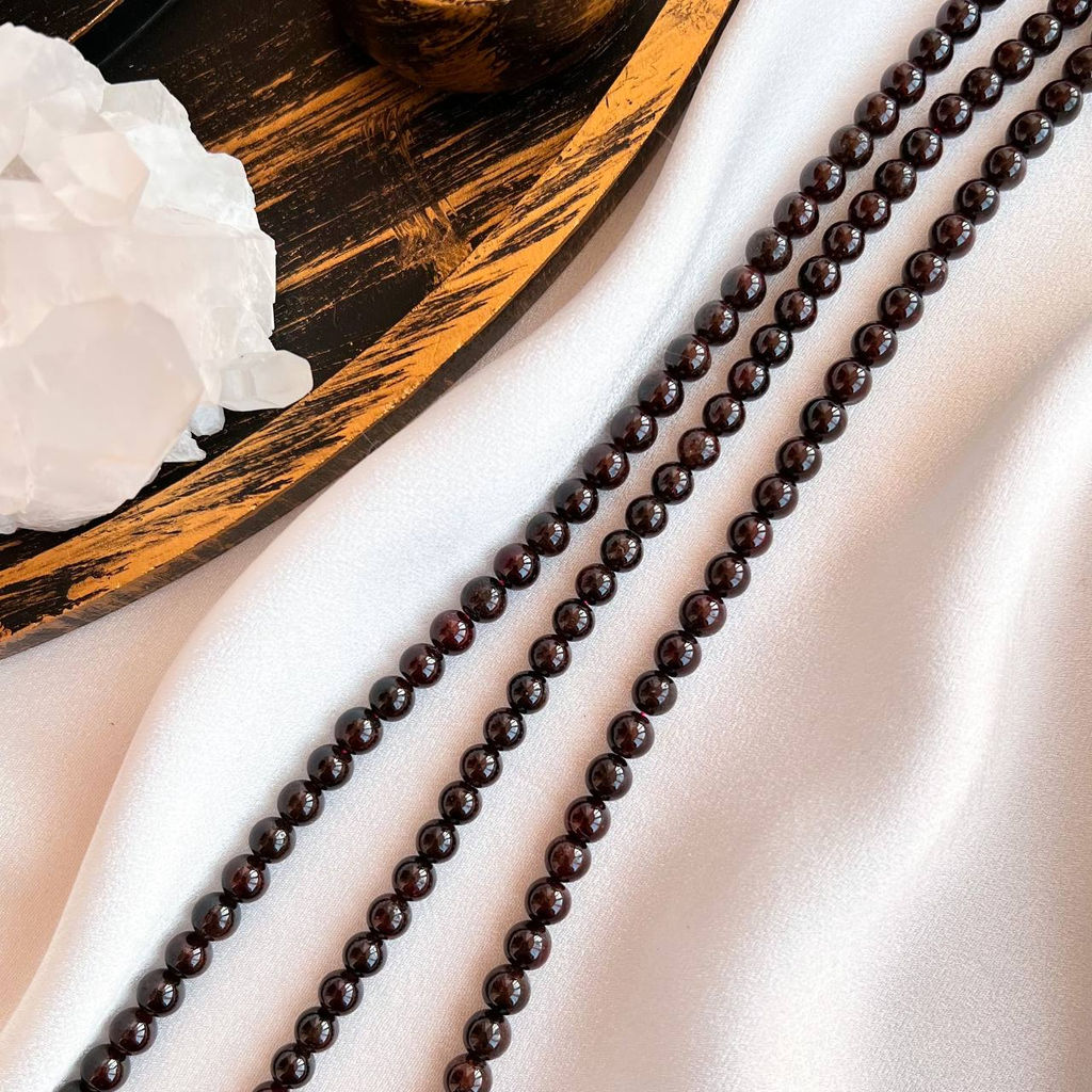 Бусины для украшений из Граната - Радуга самоцветов фото 2