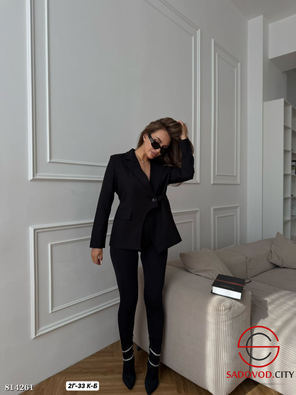 Пиджак женский на пуговице - Bruno фото 2