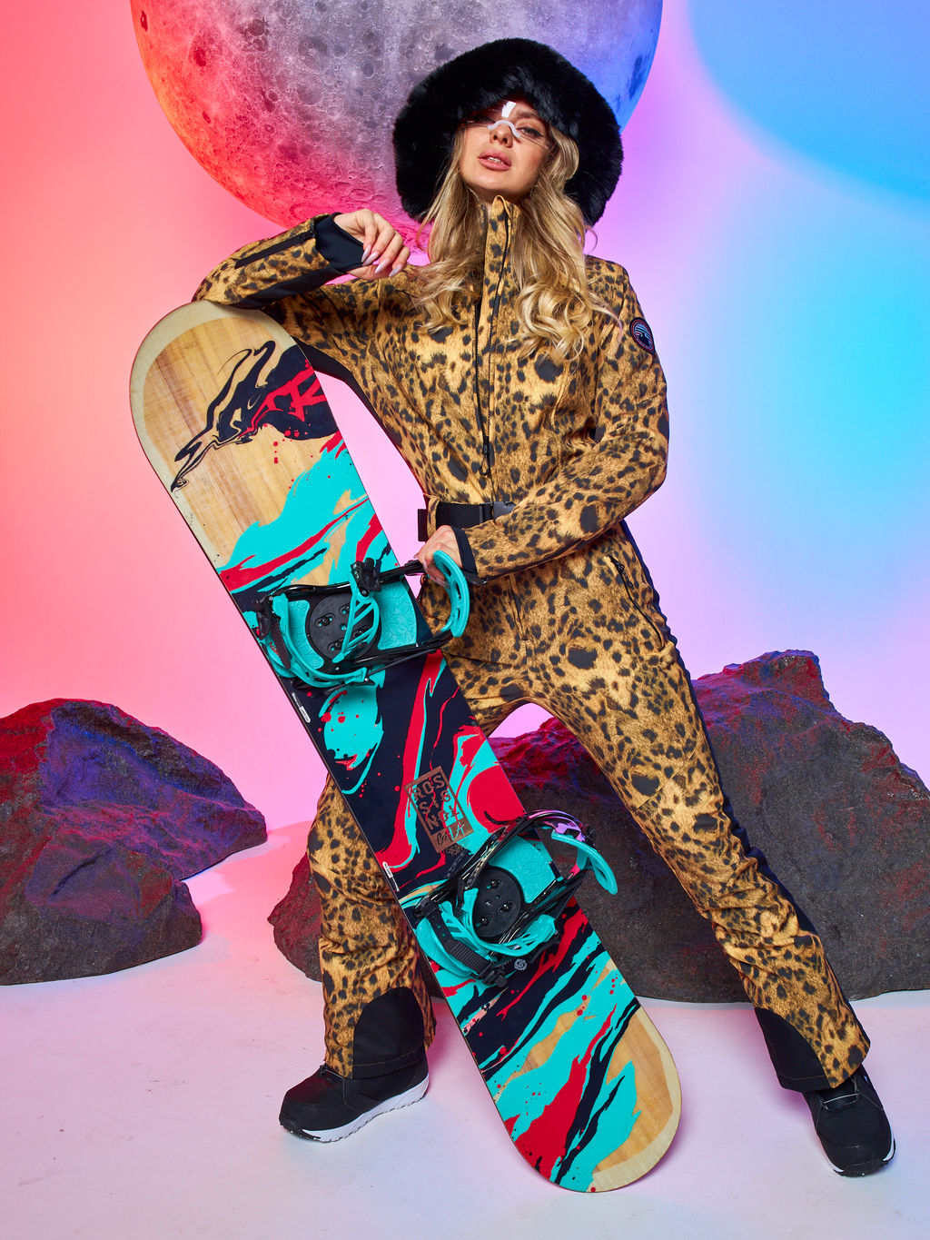 Женский мембранный зимний горнолыжный комбинезон Alpha Endless Chik Diva 2 223/2313-1_017 Разноцветный  фото 33