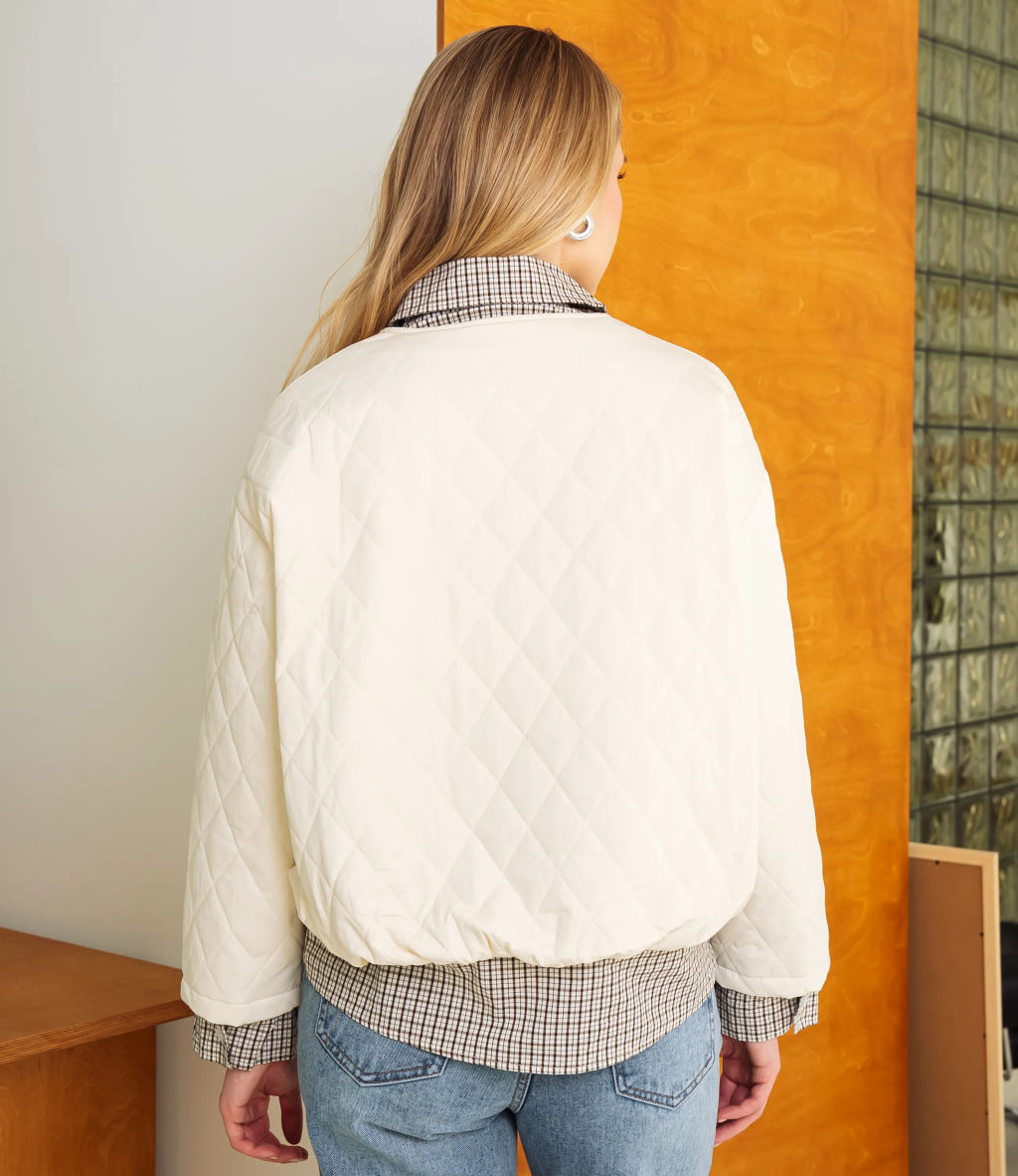 Куртка #КТ66199, кремовый - Dommod фото 3