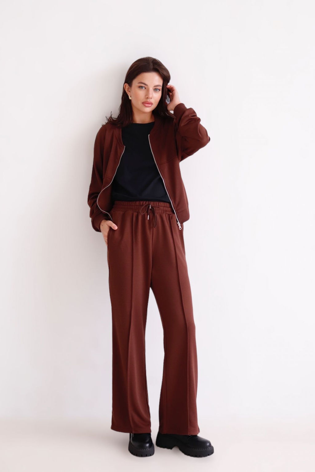 Martichelli Костюм спортивный шоколадный  фото 8