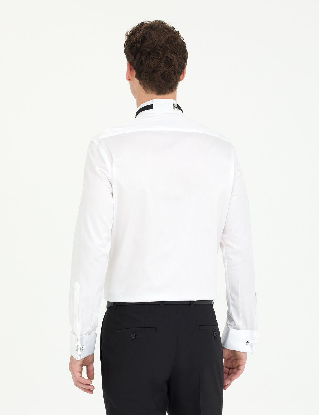 Beyaz Slim Fit Smokin G_mlek