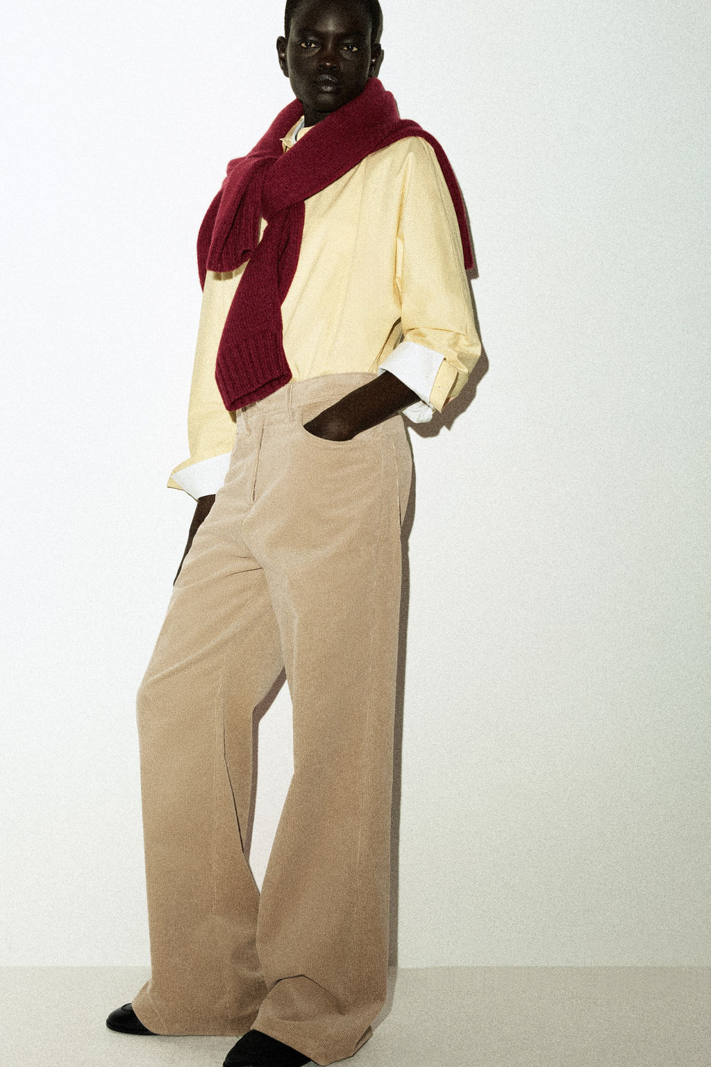 CAMISA DE ALGOD?N RELAXED FIT - H&m фото 9