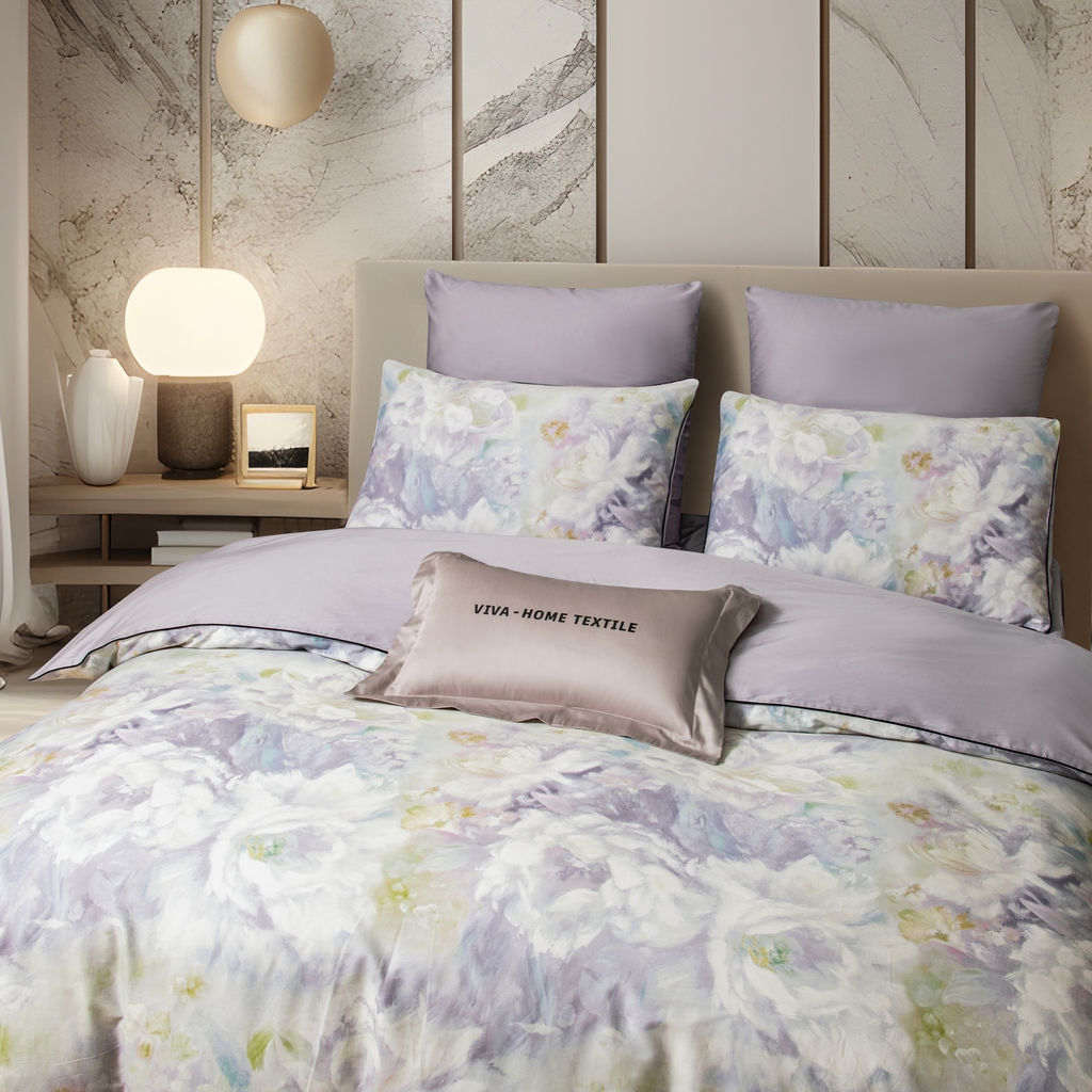 Комплект постельного белья Сатин Премиум на резинке CPAR050 180*200*30;160*200*30;140*200*30 Евро 4 Наволочки