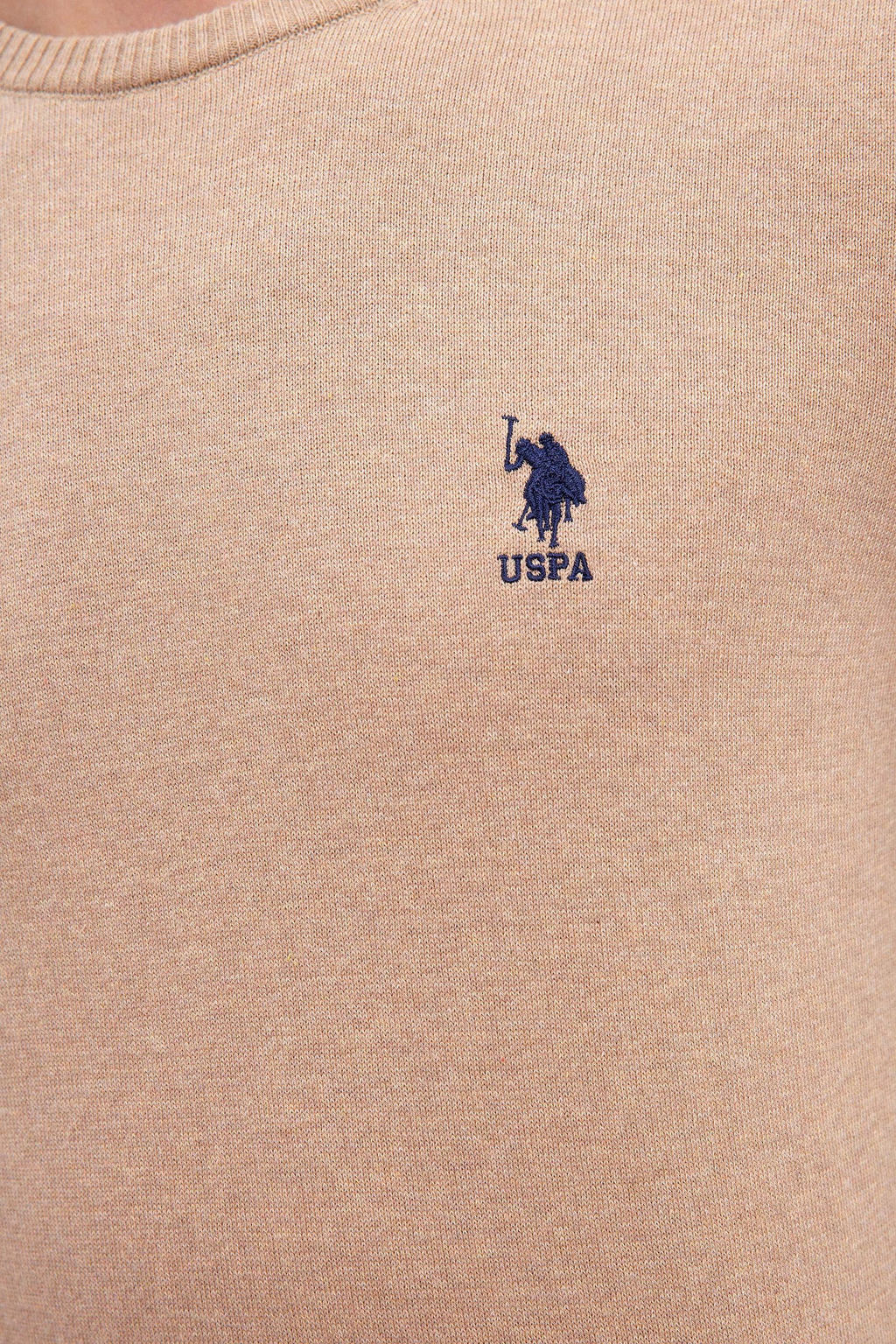 Erkek Camel Melanj Basic Kazak - U.s. polo assn фото 5