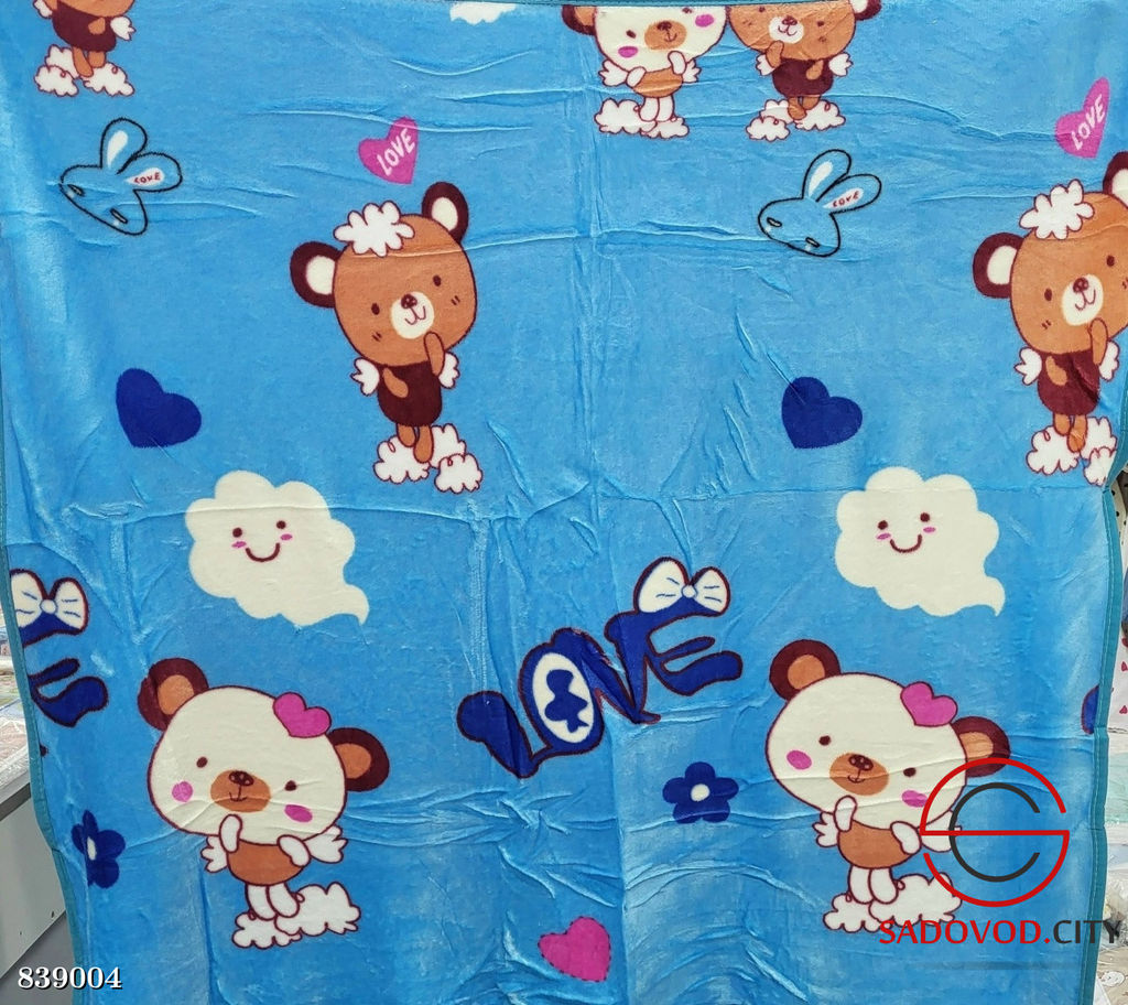 Детский плед из вельсофта