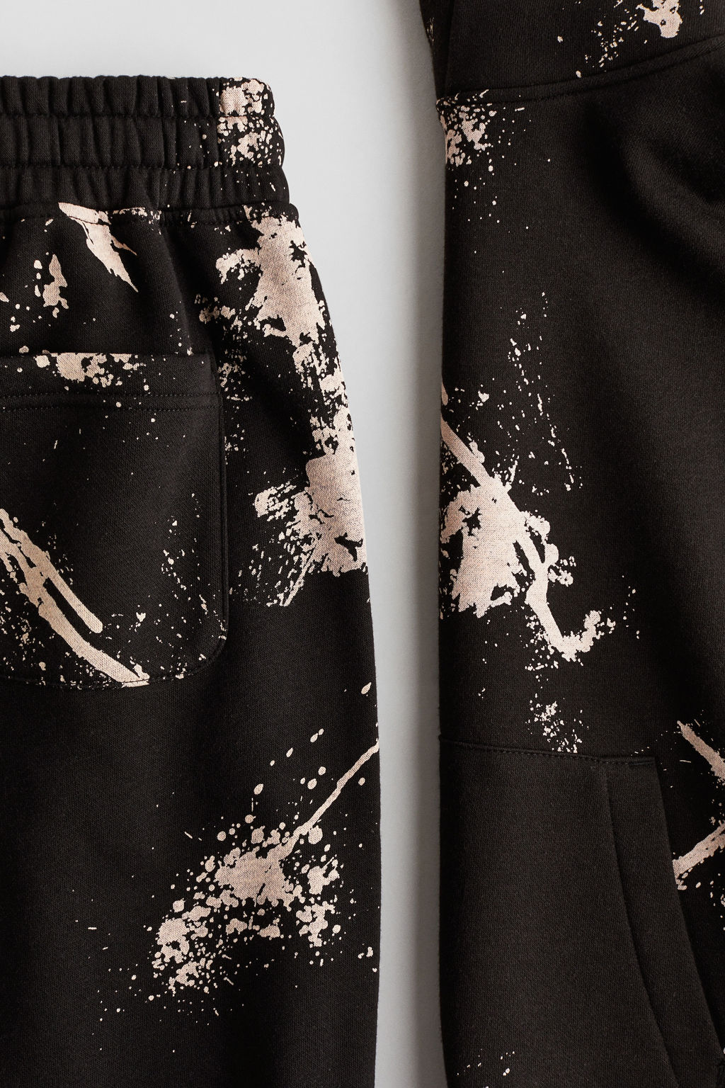 Conjunto estampado de 2 piezas en tejido sudadera - H&m фото 3