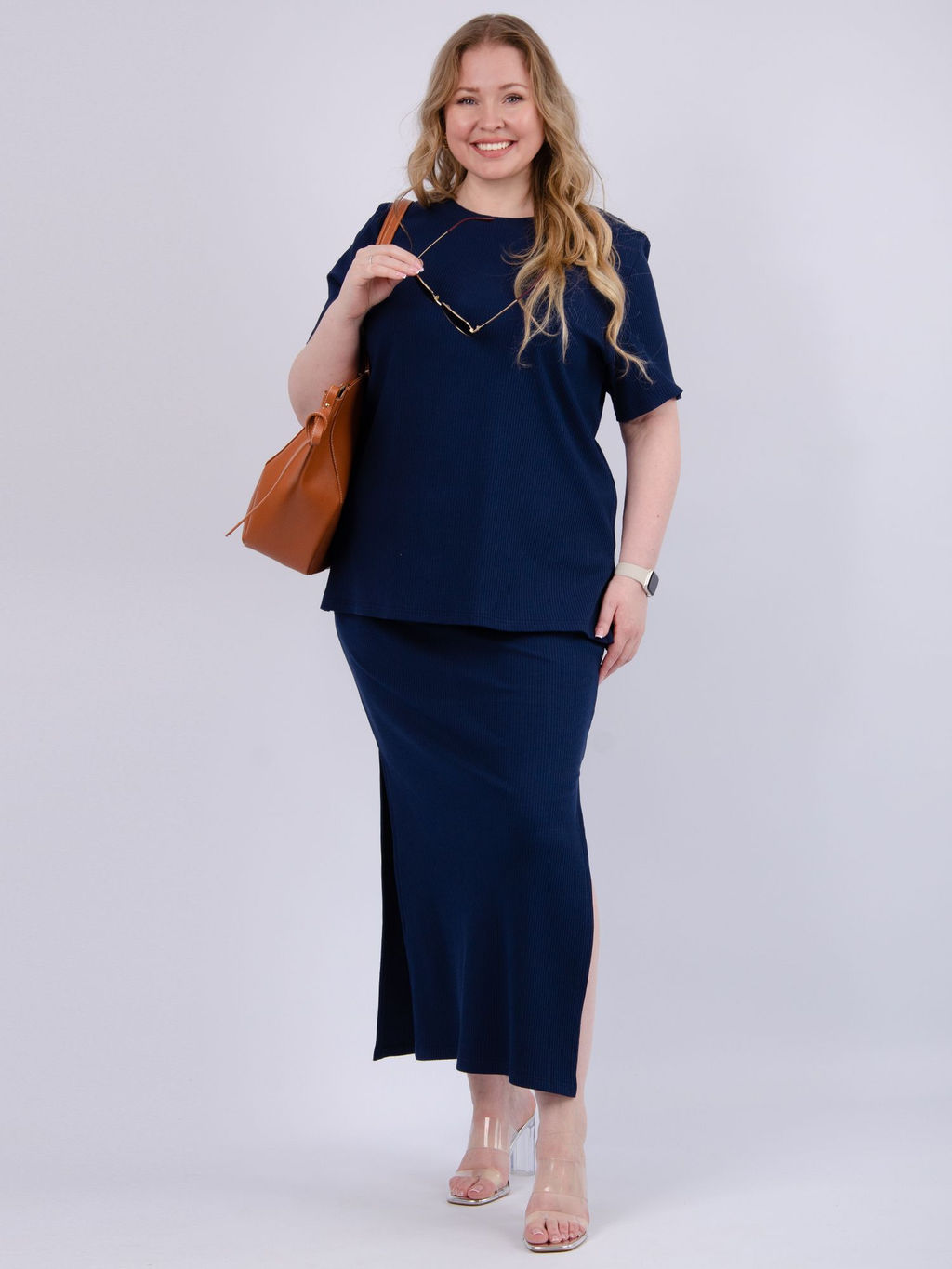 Костюм "Виола" синий, лапша (М)