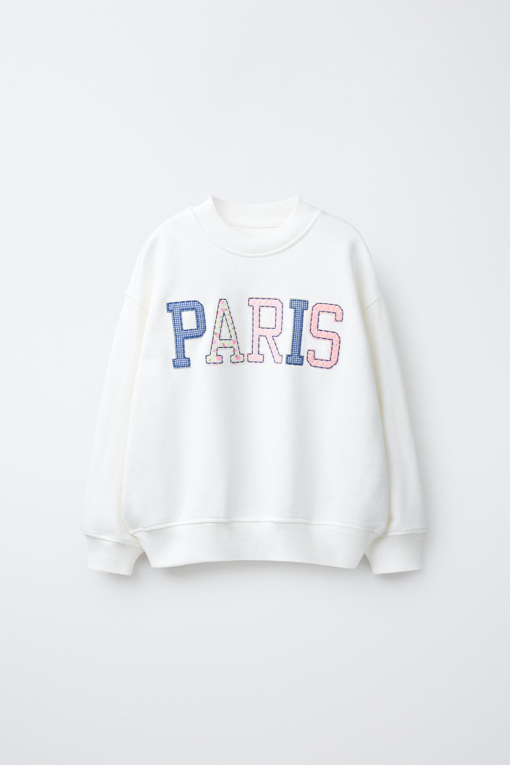 SUDADERA PARCHES TEXTO / Crudo - Zara фото 3