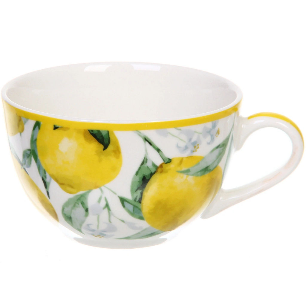 Чайная пара керамическая "Limoncello" (кружка 250мл+блюдце)