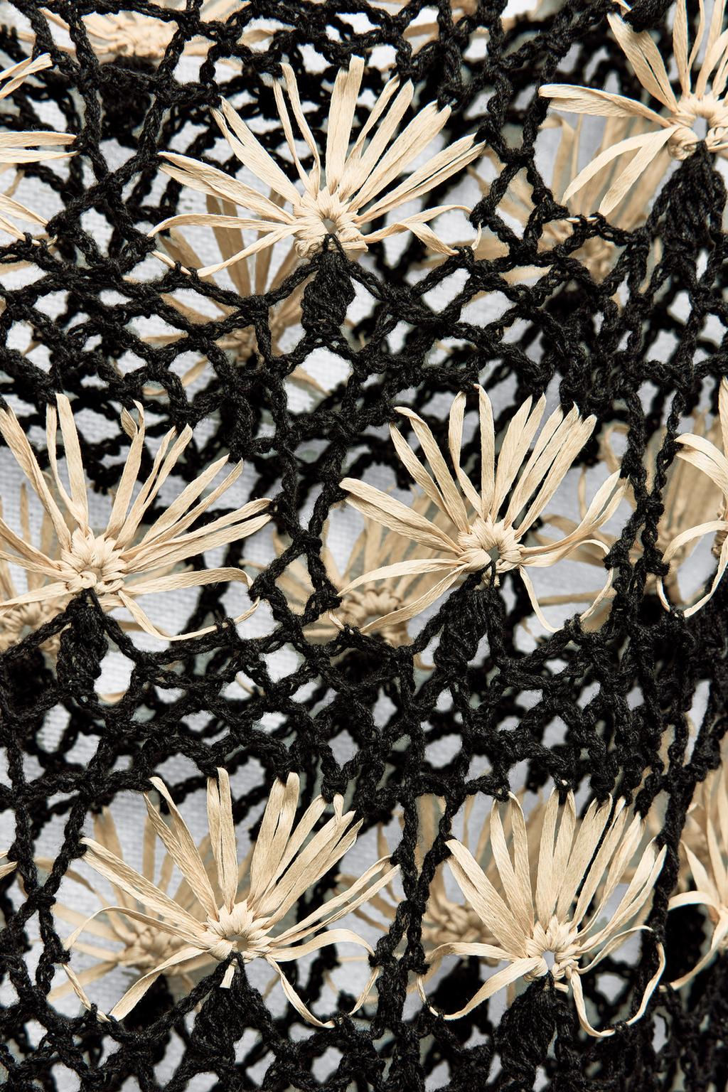 LONG CROCHET DRESS - Zara фото 7