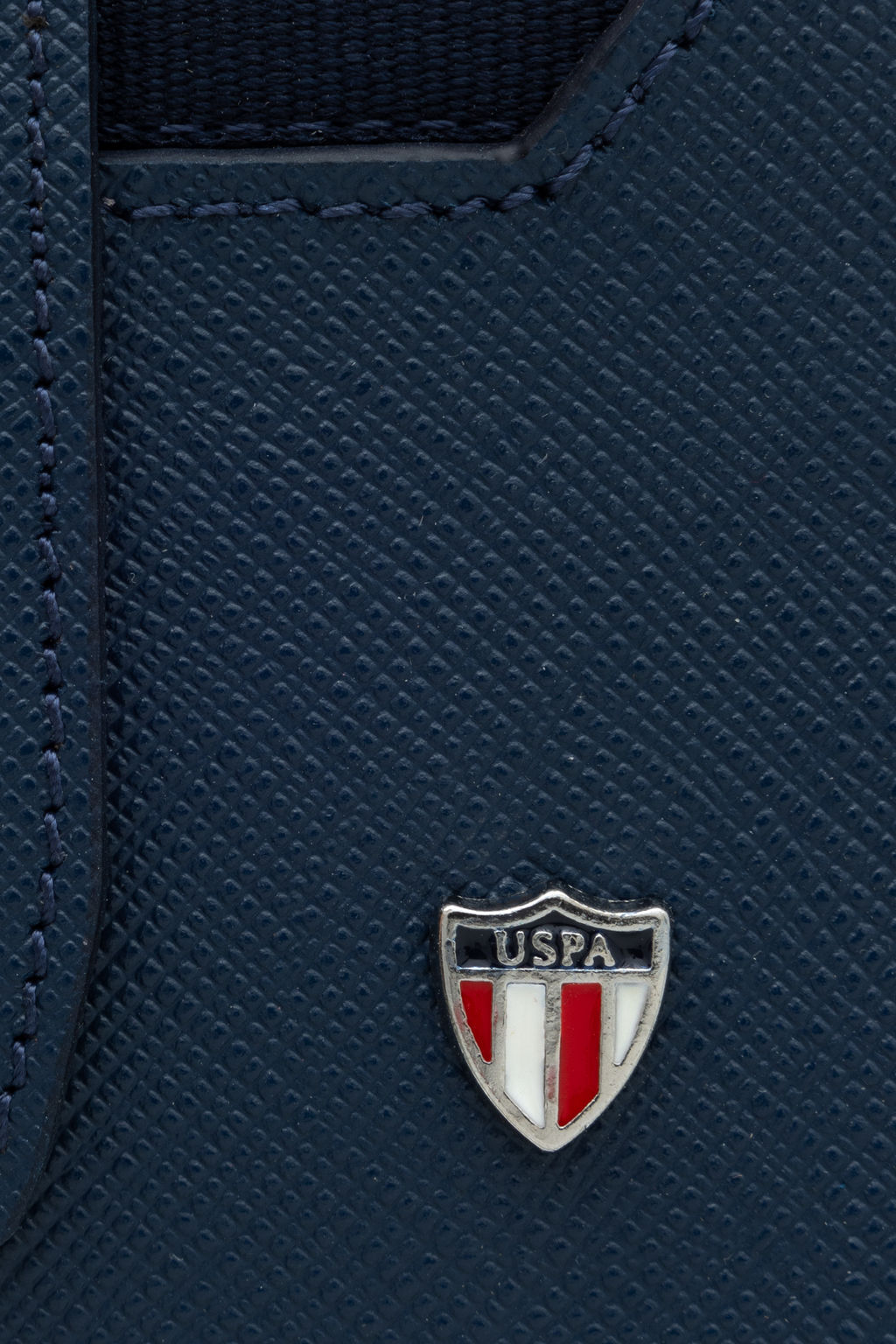 Мужская визитница темно-синего цвета - U.s. polo assn фото 5