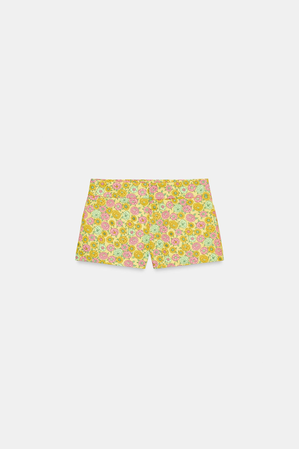 SHORTS MINI FLORES / Multicolor - Zara фото 5