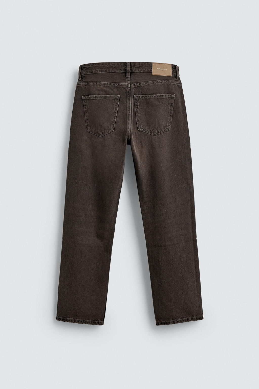 JEANS REGULAR FIT / Marr?n - Zara фото 8