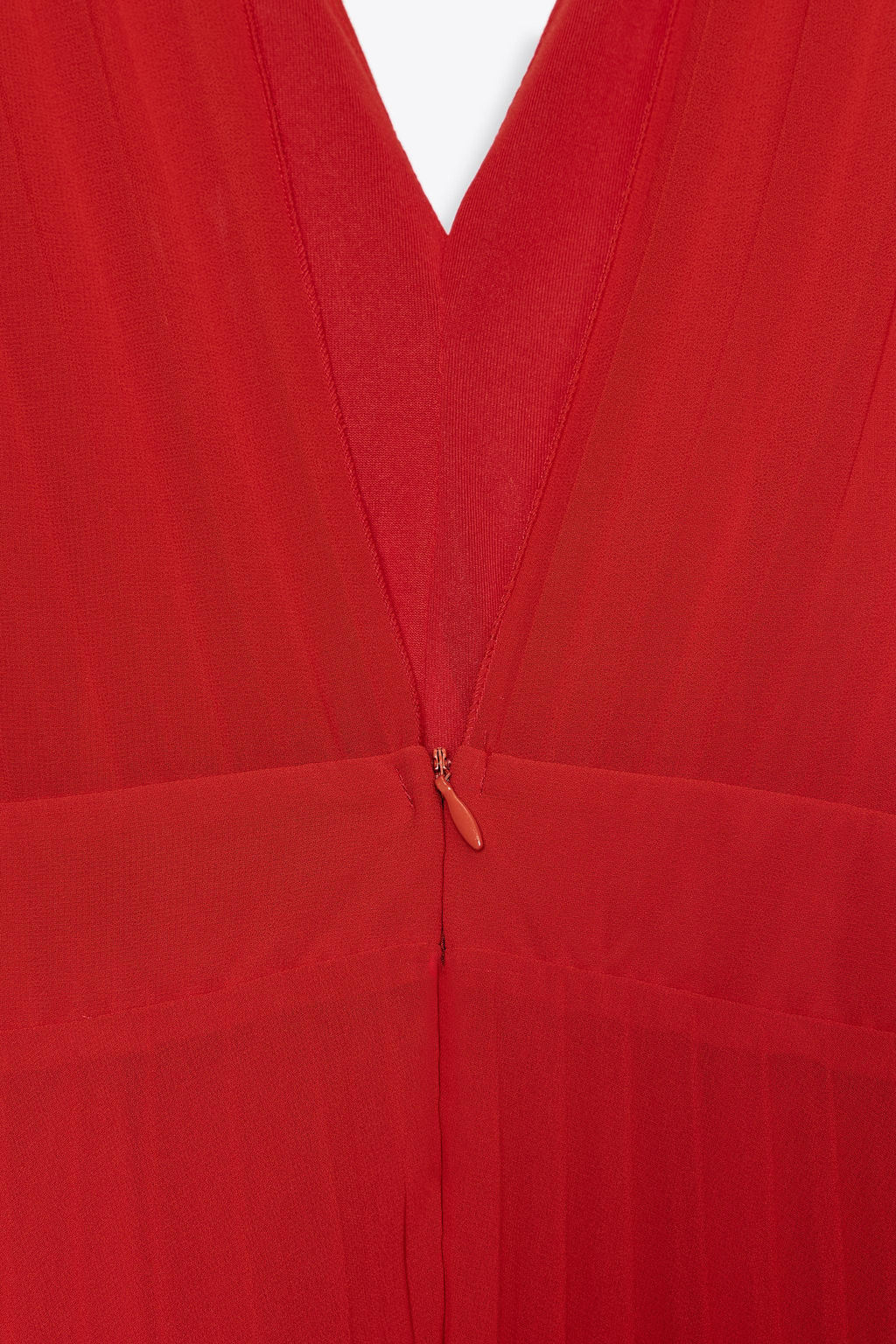 PLEATED MIDI DRESS - Zara фото 12